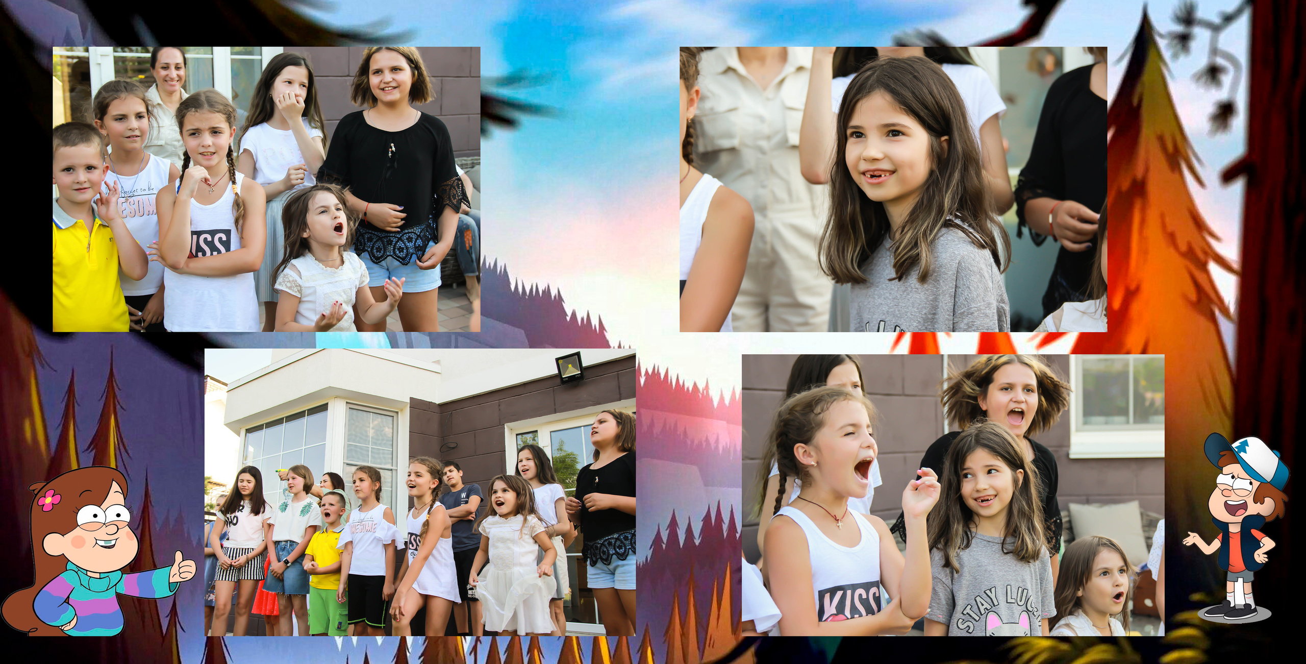 Детская фотокнига «Гравити фолз» 26*26. Свадебный фотограф Волгоград, Волжский