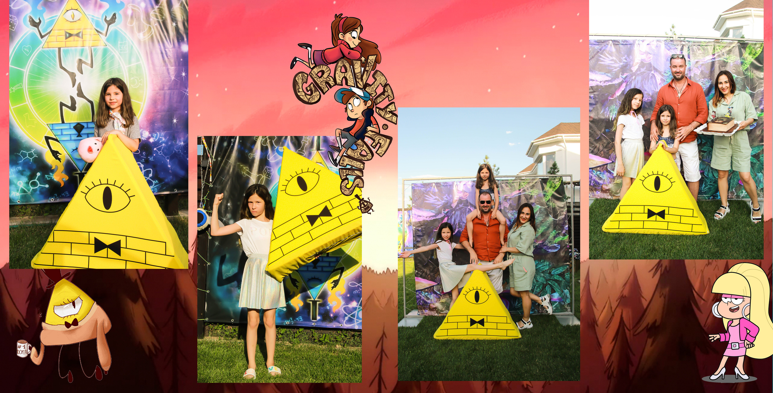 Детская фотокнига «Гравити фолз» 26*26. Свадебный фотограф Волгоград, Волжский