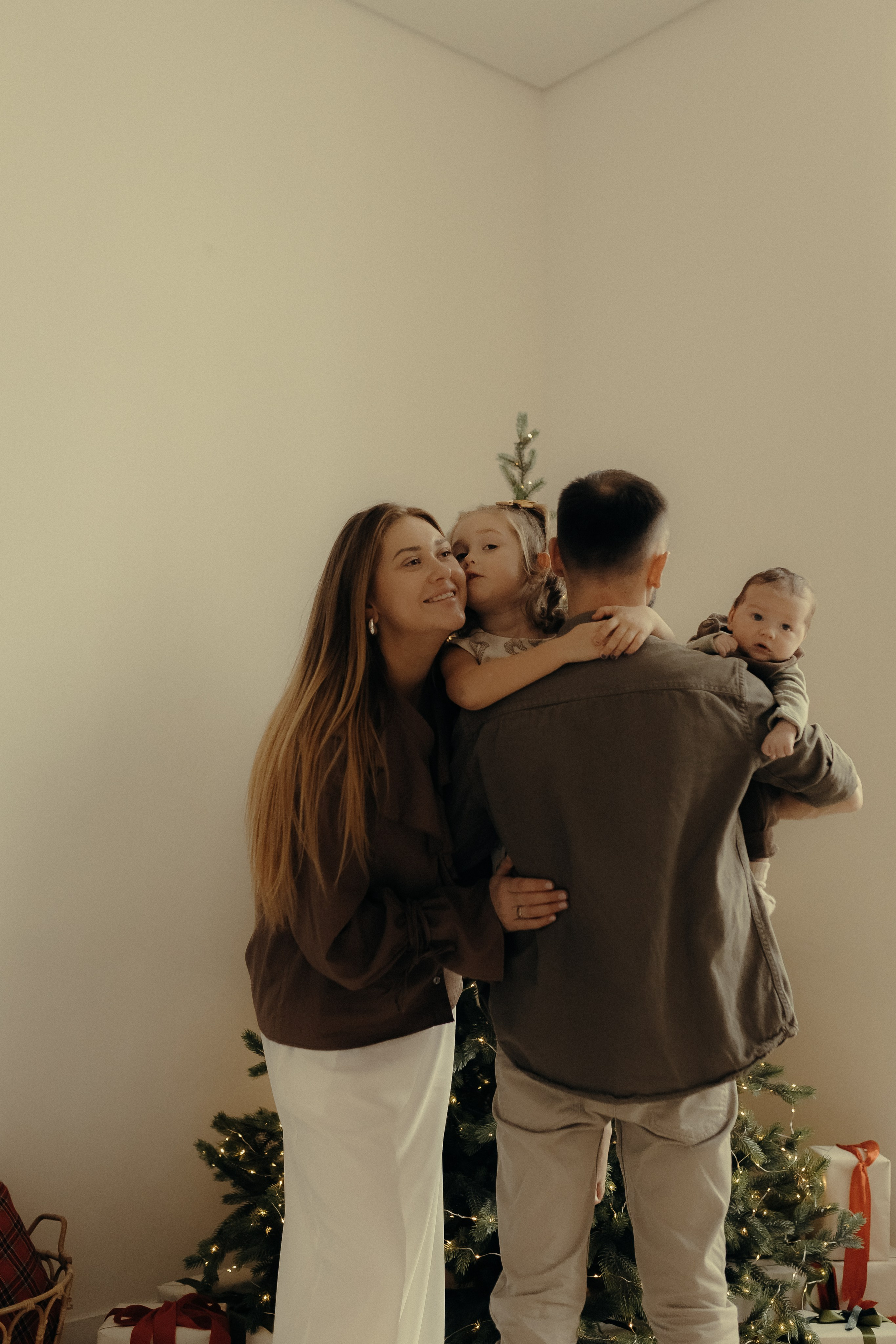 Семейная новогодняя фотосессия. Фотограф Санкт-Петербург Князева Елизавета