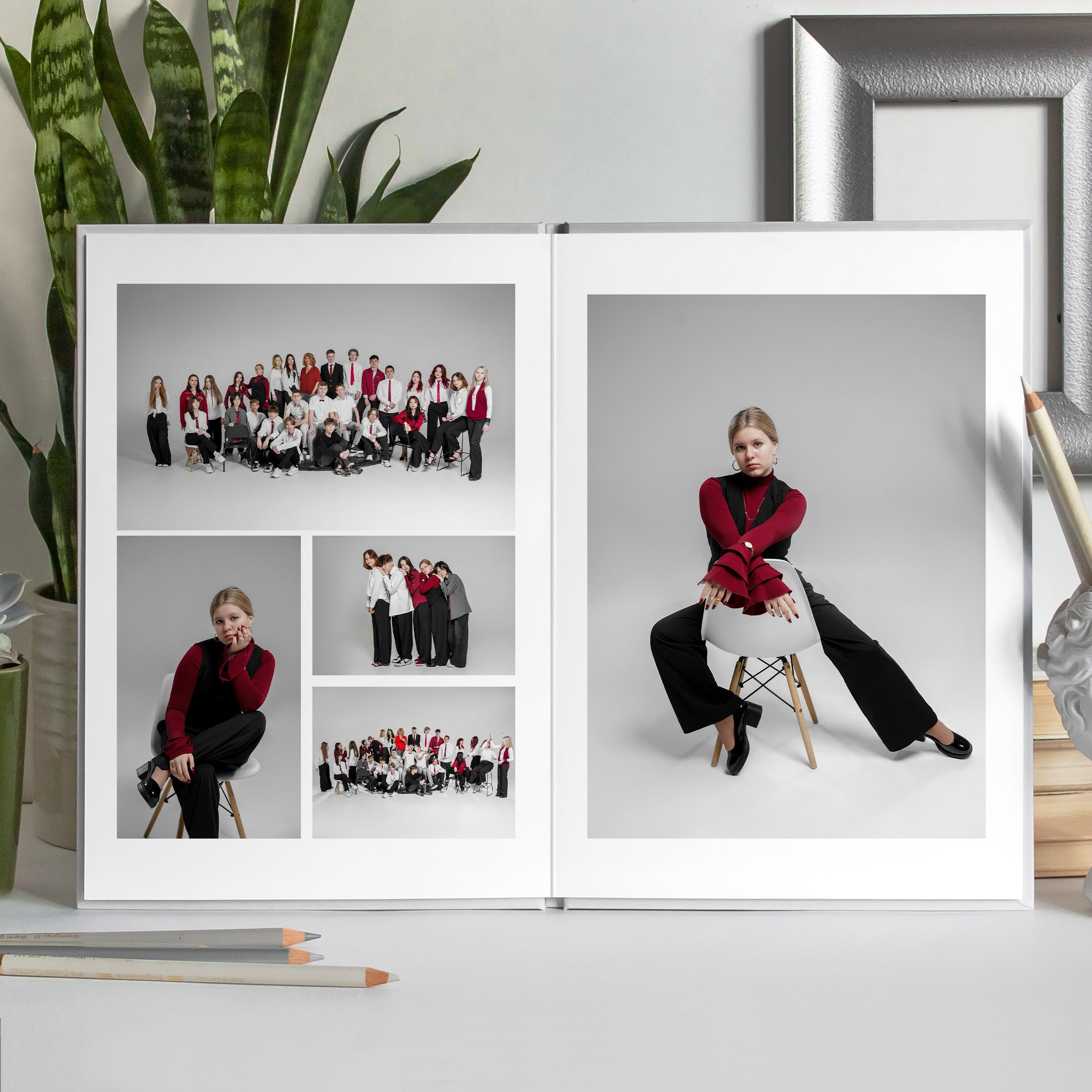 Креативный Выпускной альбом для 9 класса с цитатами. Ольга Плаксина фотограф в Саратове