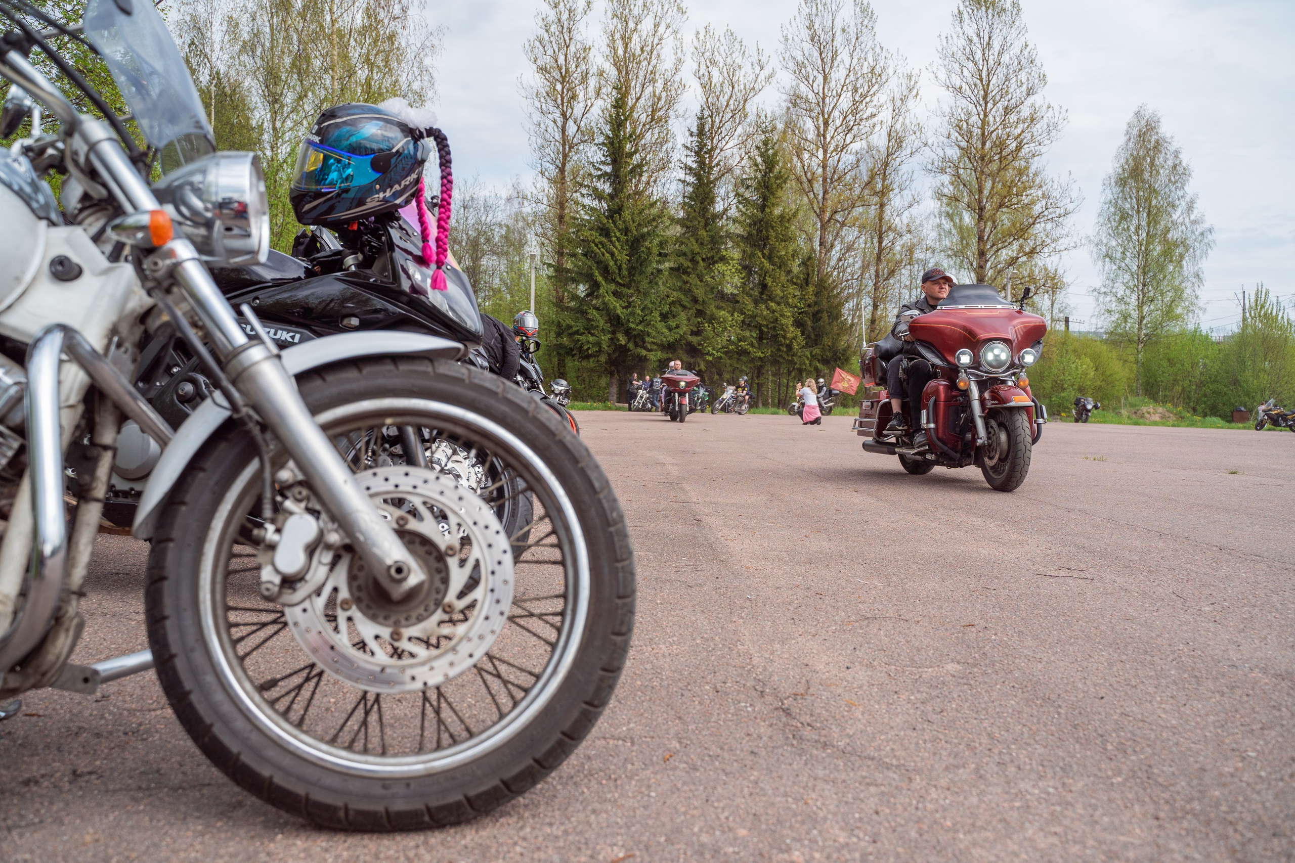 Мотоциклы —репортажная фотосъемка в Санкт-Петербурге. Свадебный, семейный, портретный, репортажный фотограф в Санкт-Петербурге