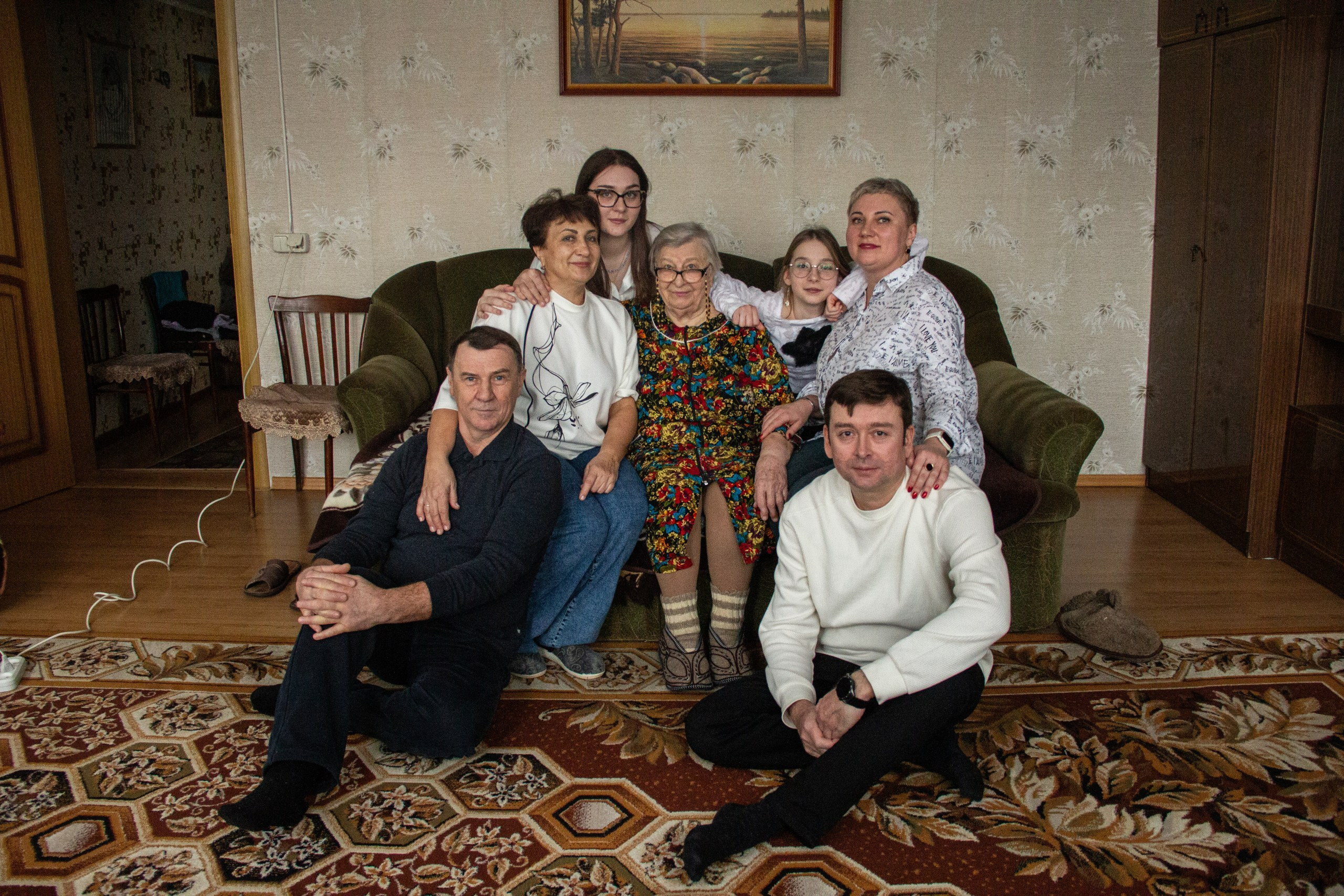 Четыре поколения одной семьи. Фотограф про чувства Варя Сильвестрова, Москва