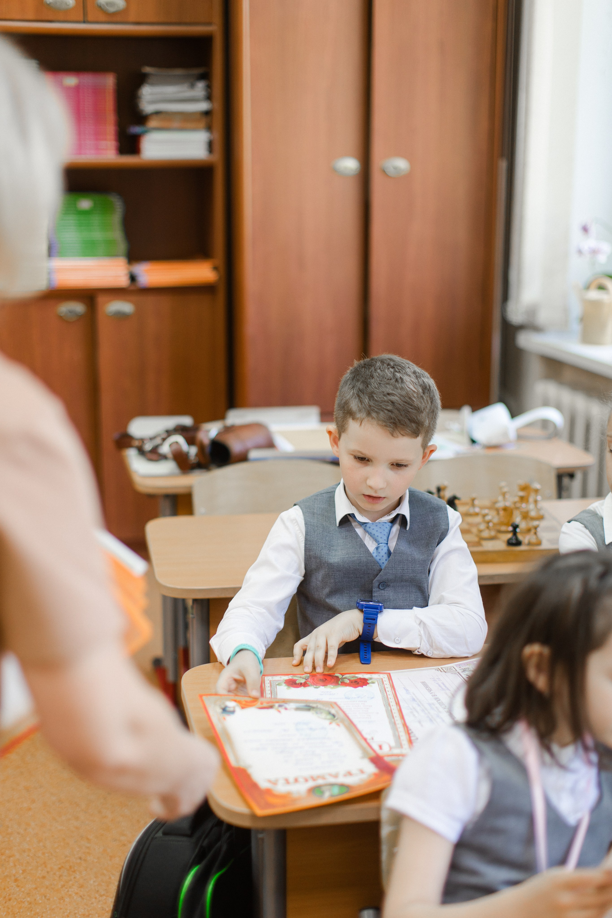 Школа 2 класс. Семейный и детский фотограф в Москве Кузьмина Мария