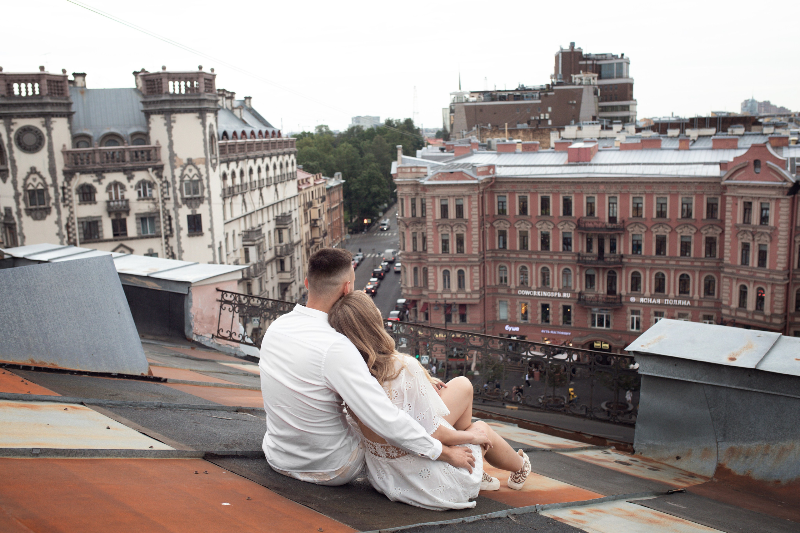 Фотосессия на крыше. Фотограф Санкт-Петербург Елена Мухина