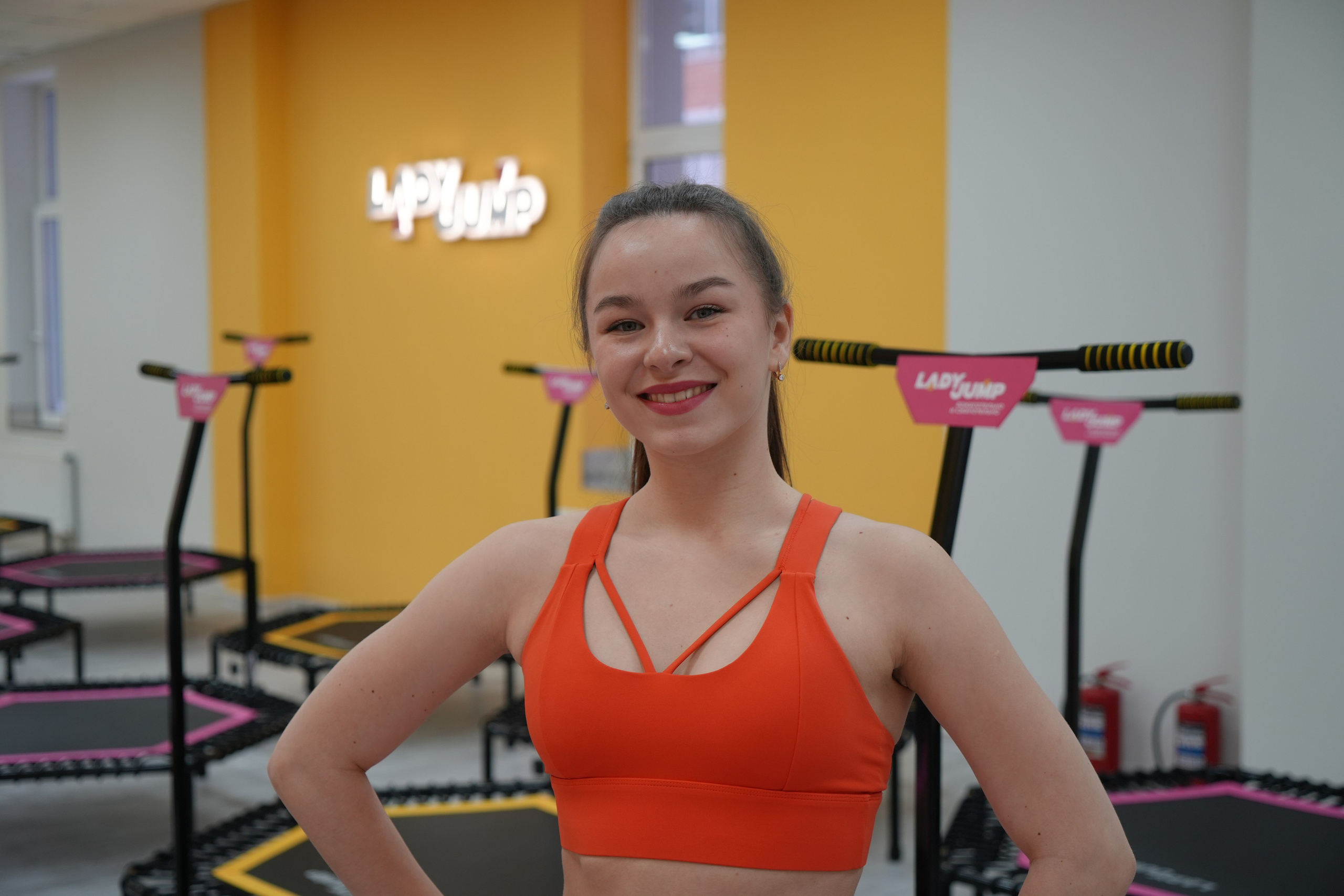 Открытие батутного центра «Lady Jump». Видеограф и Фотограф в Москве