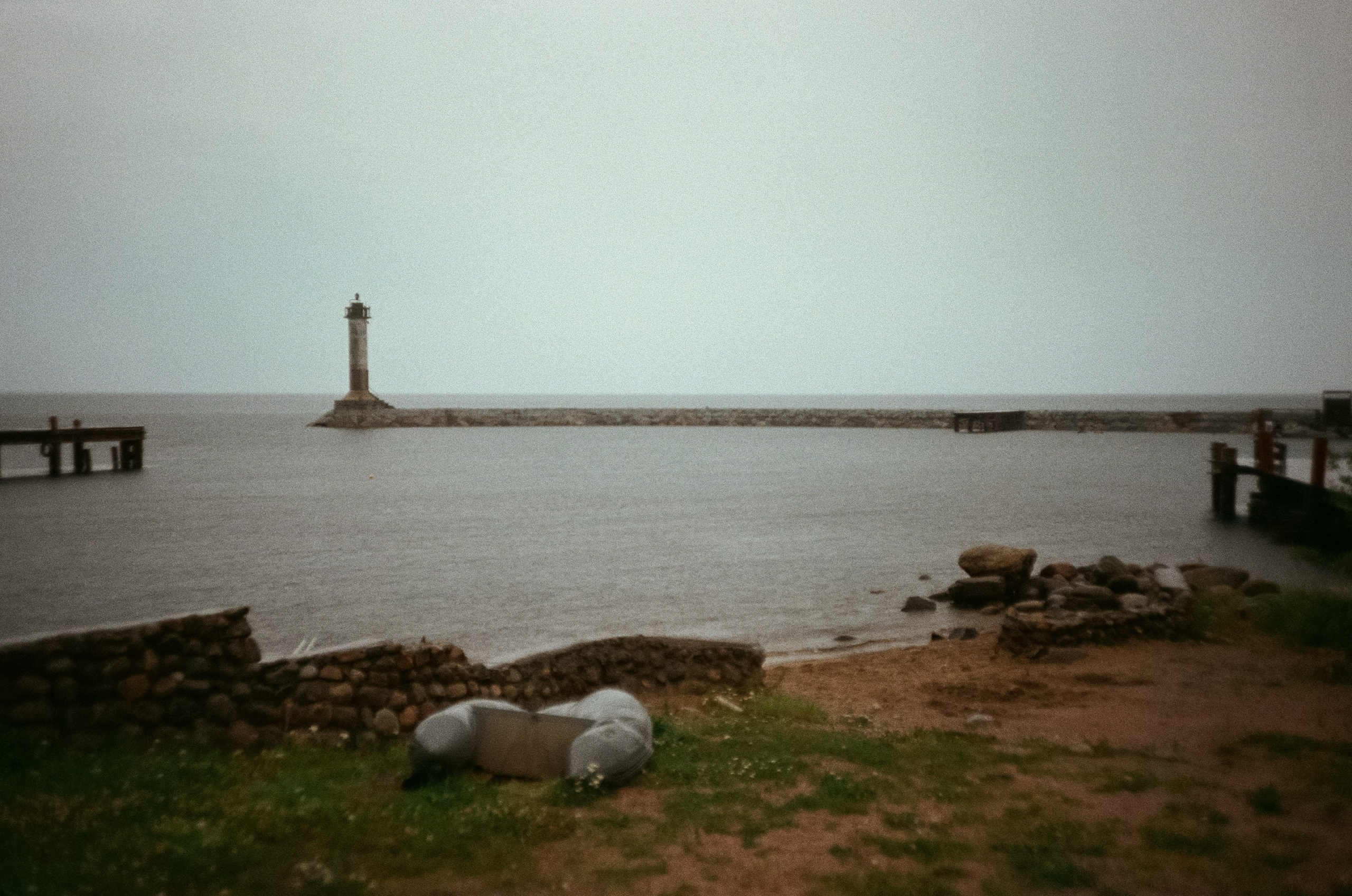 Приозерск, маяк Вуохенсало / Porst 35 / Konica Centuria 1600
