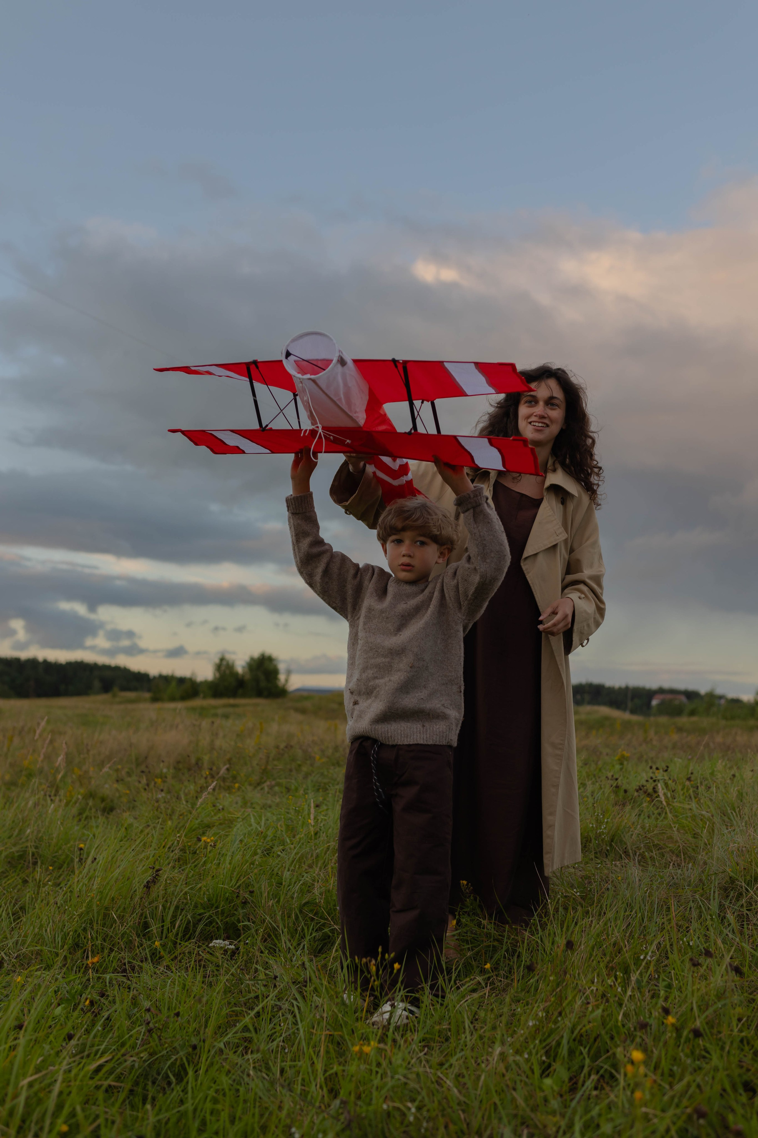 В полях. Семейный фотограф в Санкт-Петербурге Любовь Савкина