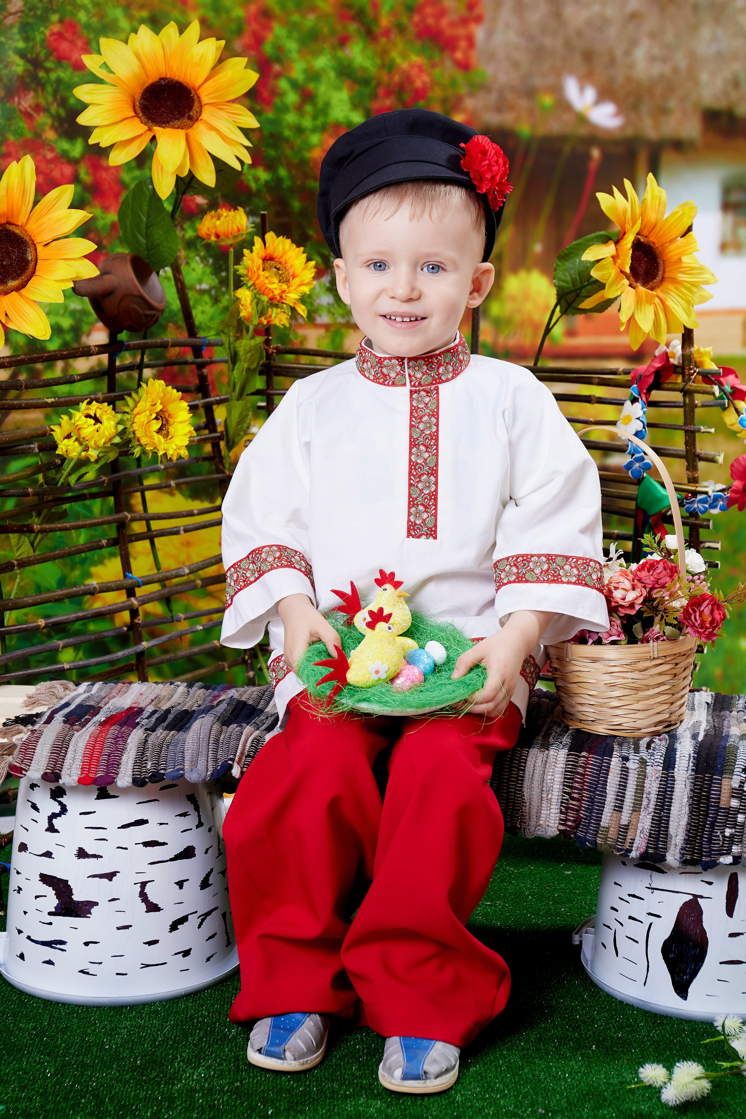 У дома. Детская выездная фотостудия