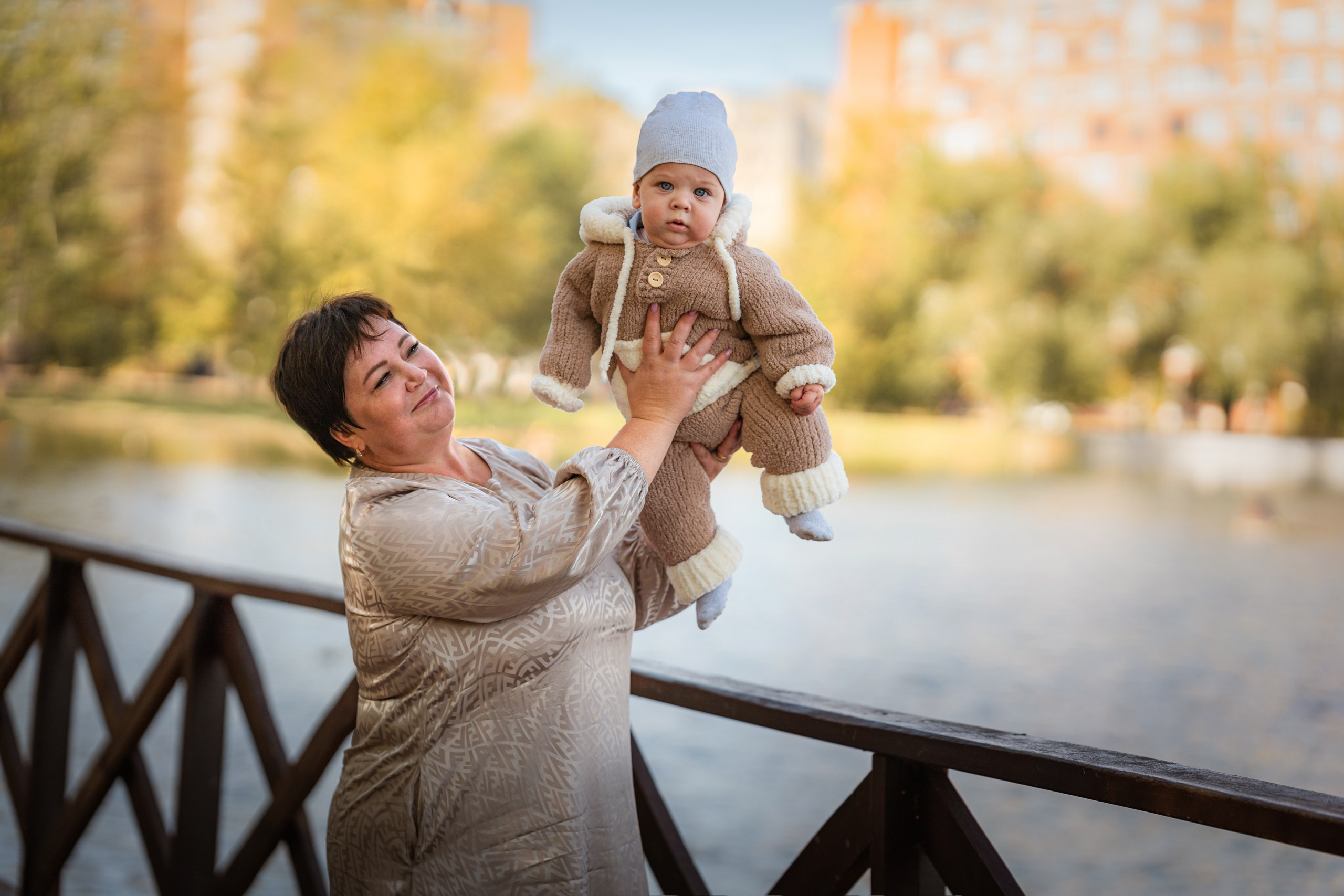 Фотопрогулка осенью. Семья Ирины