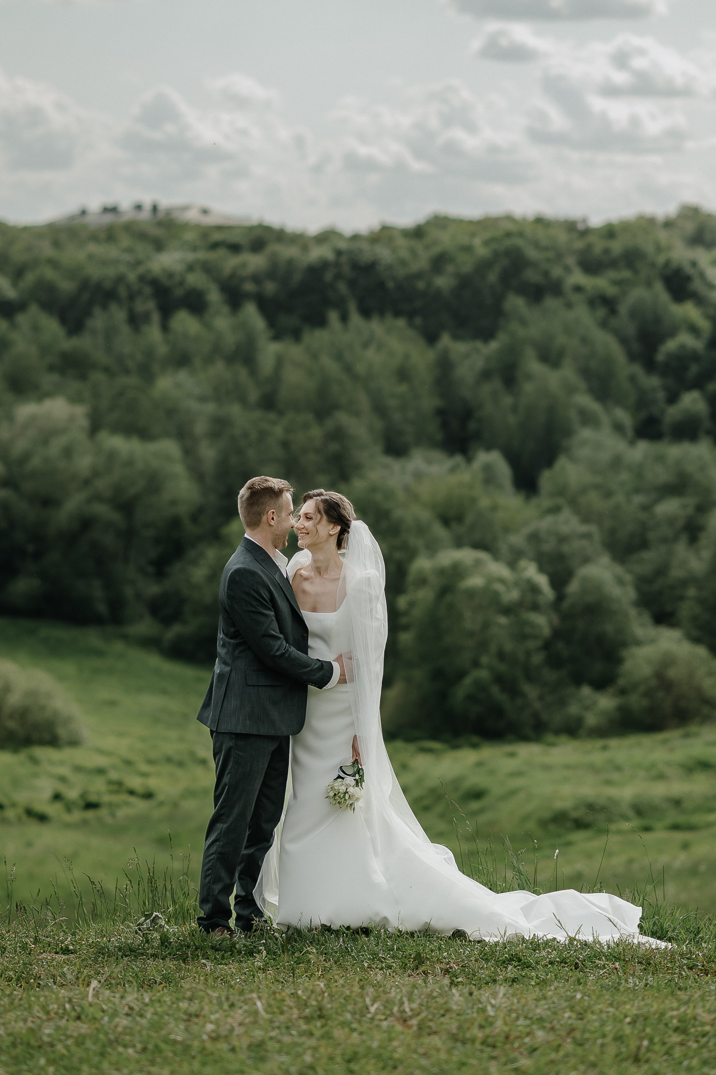 Свадебная фотосессия в парке Москвы