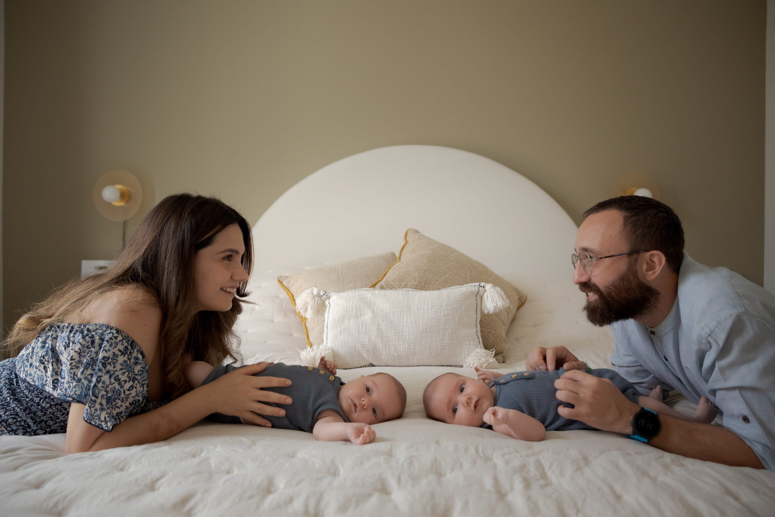 Twins Newborn Photoshoot Dubai | Cherish Moments