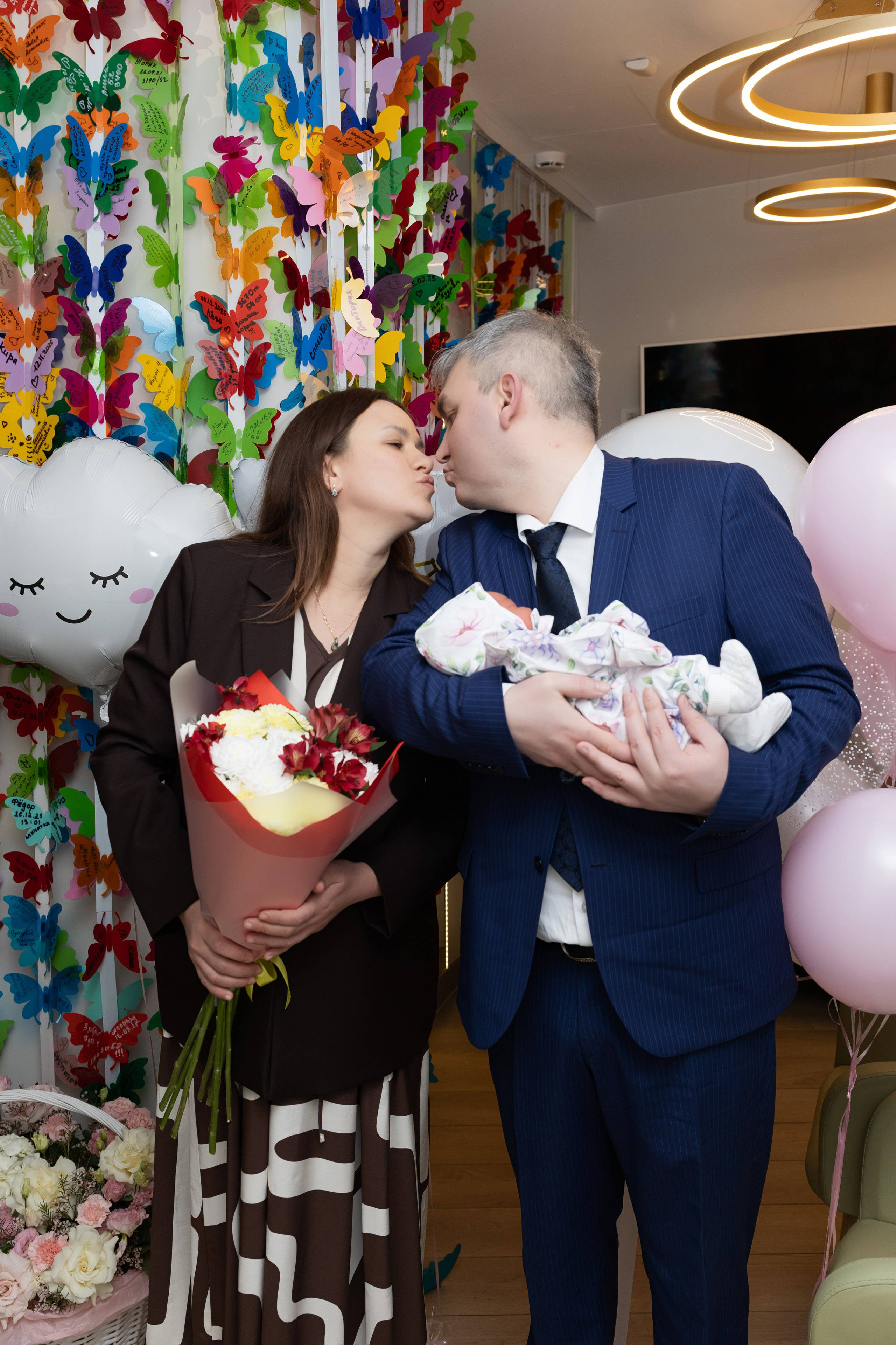 Фотосъемка выписки из роддома Скандинавии. Татьяна Нагорнова — семейный фотограф в Санкт-Петербурге