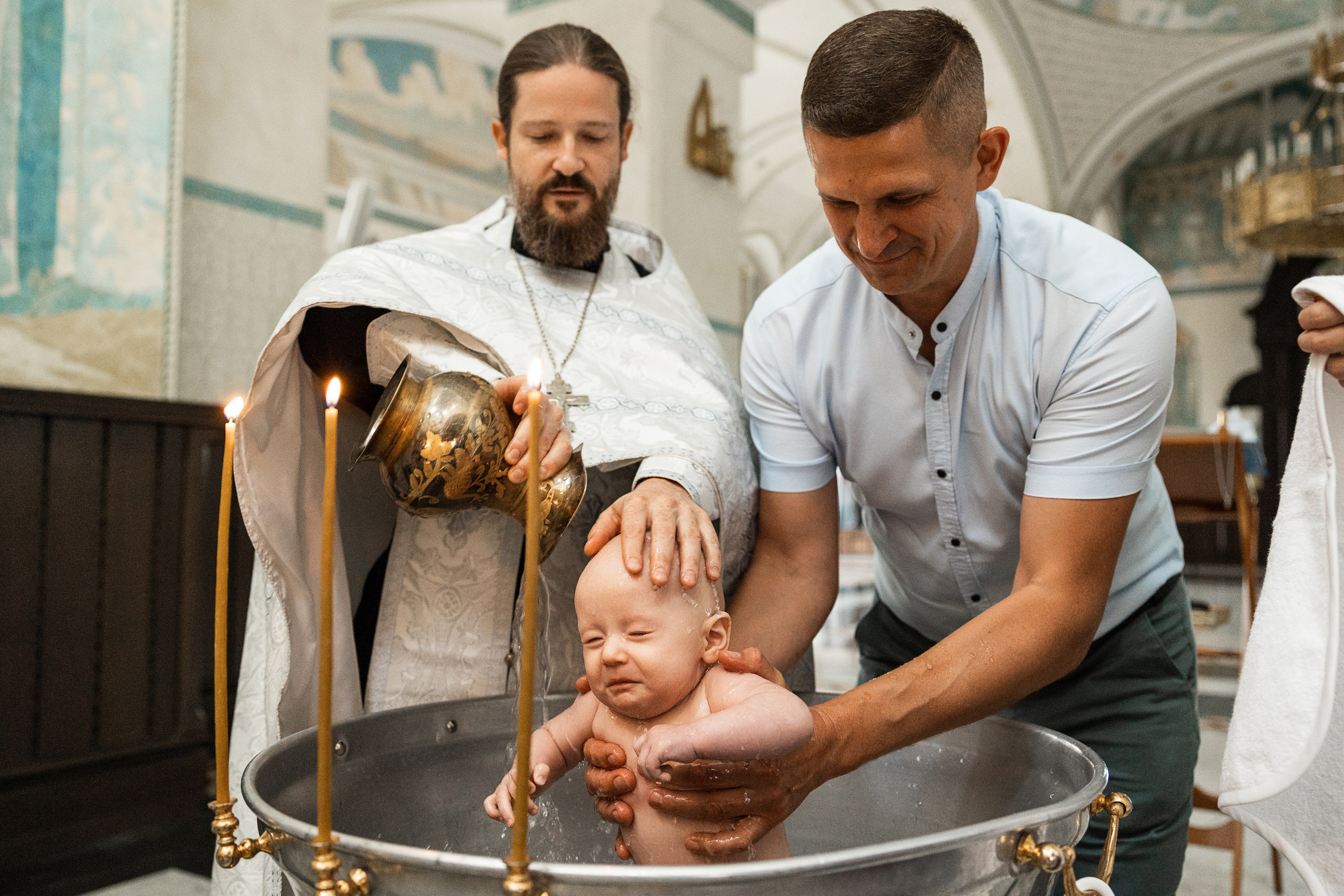Крещение Михаила. Фотограф Крещение, Выписка москва