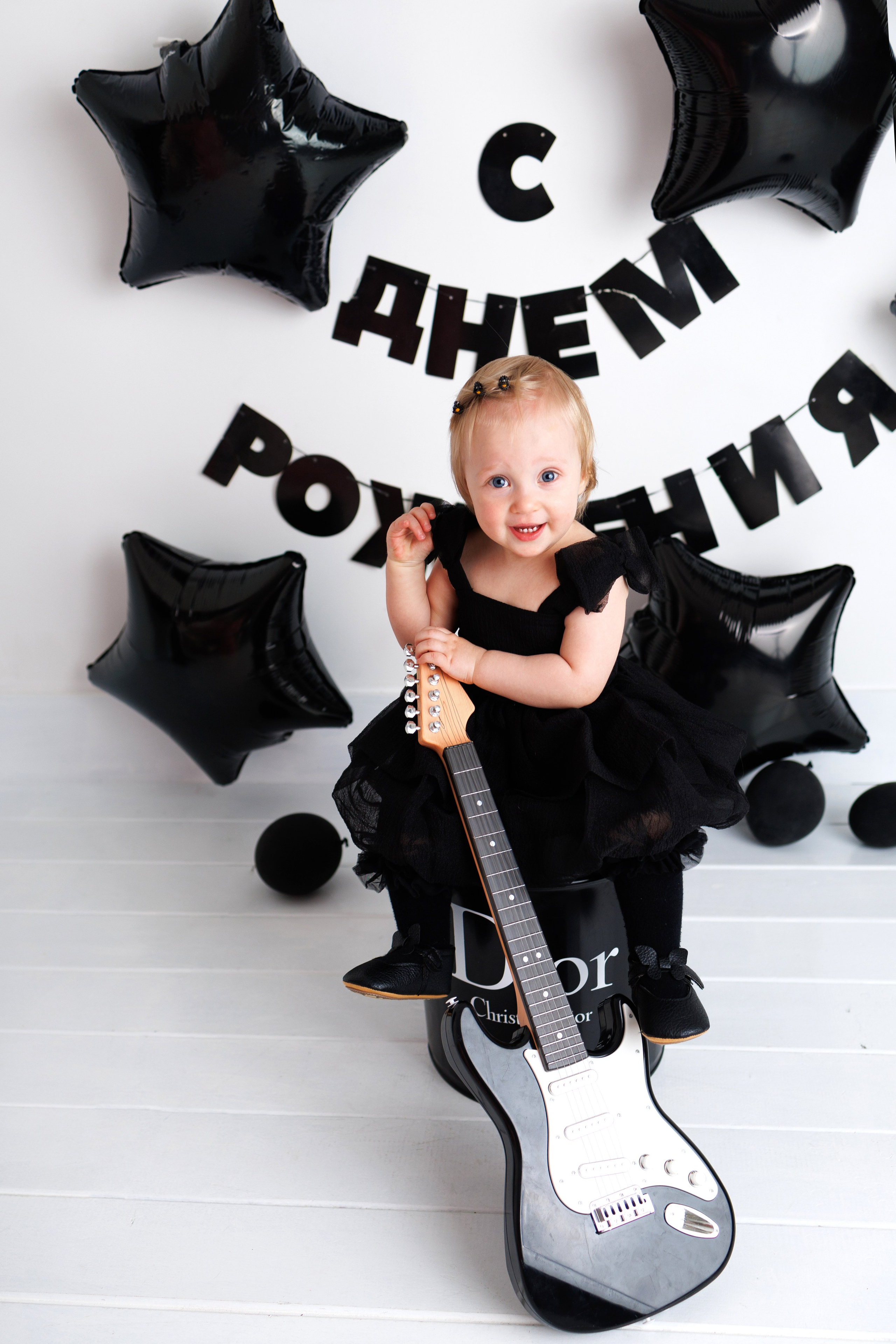 Аленушке 1 годик. Фотограф новорожденный малышей Новосибирск