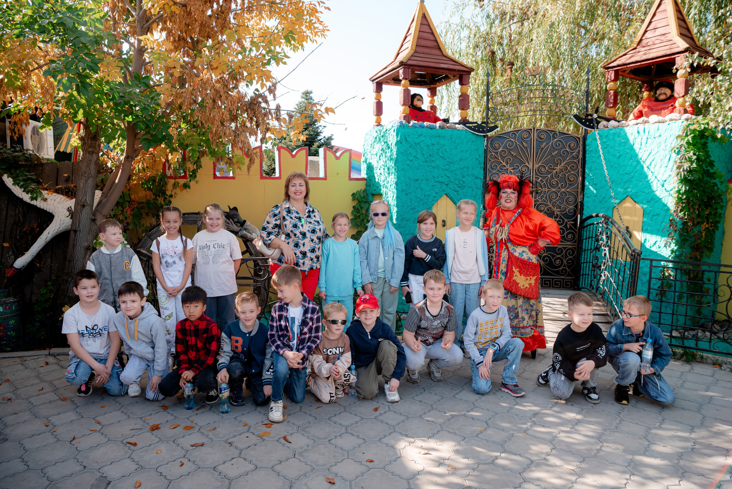 Экскурсия класса в Музей Русской Сказки. Фотограф в Волгограде и Волжском Александр Горбань