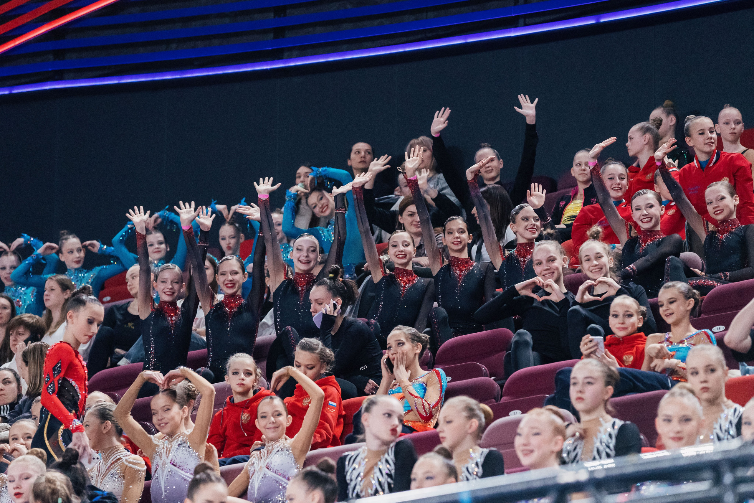 Кубок России по эстетической гимнастике 2025. Москва. Спортивный фотограф Александр Васильев. RG и AGG