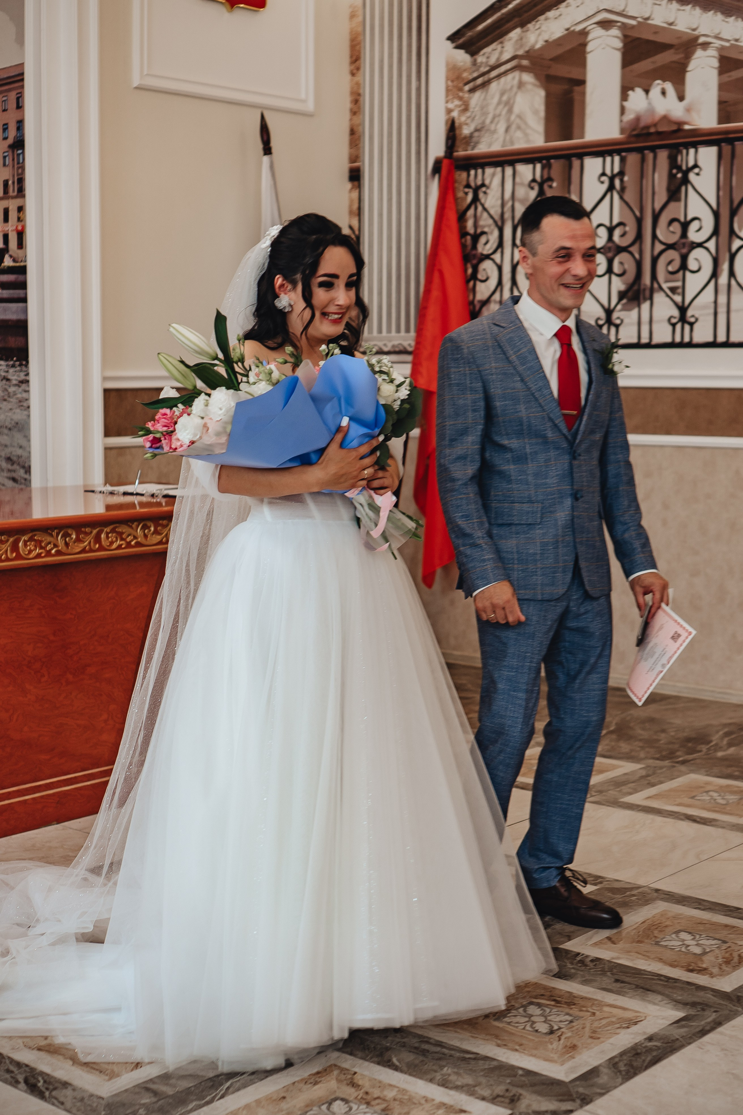 СВАДЕБНАЯ СЬЕМКА В ЗАГСЕ НА МОСКОВСКОМ ПРОСПЕКТЕ. Профессиональный фотограф, Санкт-Петербург — Виктория Богомолова