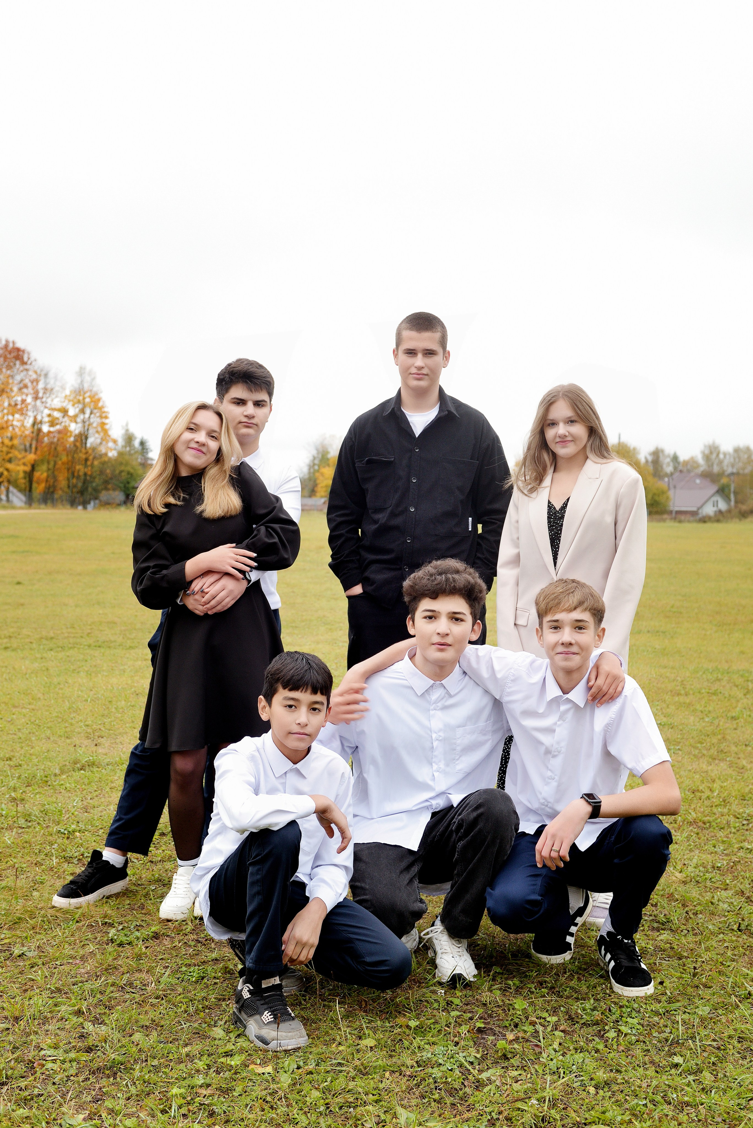 Съемка для 9 класса, выпускной альбом. Детский фотограф в Долгопрудном и Москве