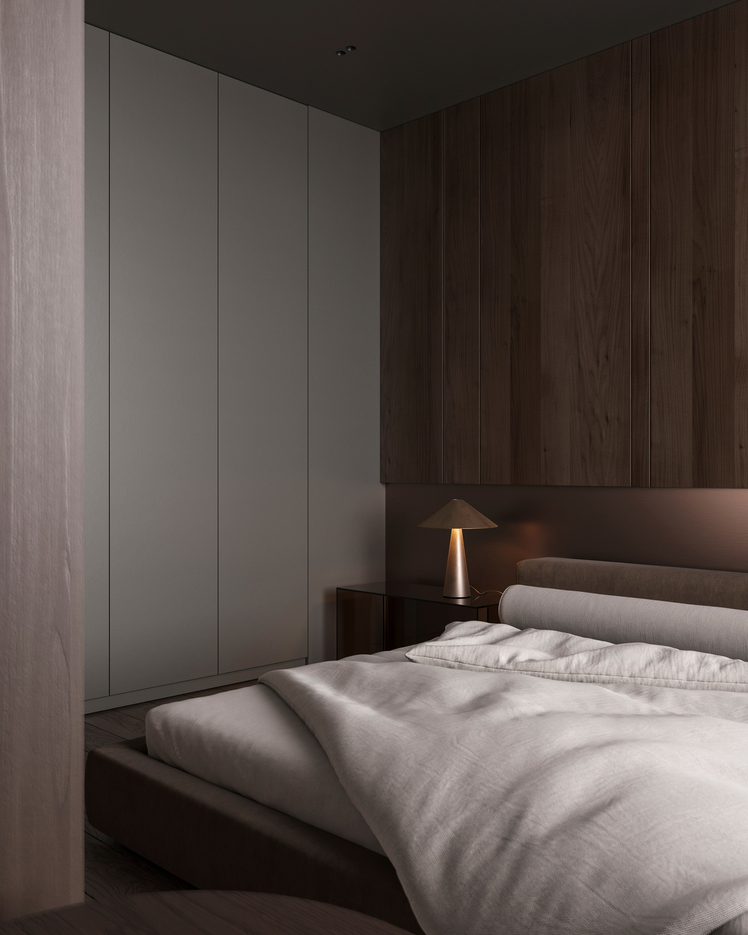 B&W AESTHETIC | DESIGNER ANNE KIREEVA. Interior Visualization by Valerie Stetyukevich