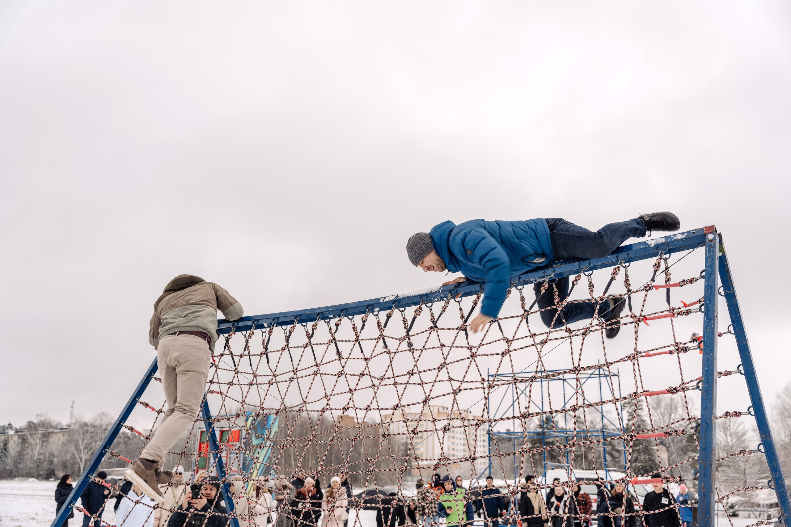 Зимние игры. Свадебные фотосессии в Москве. Фотограф Сергей Ржевский