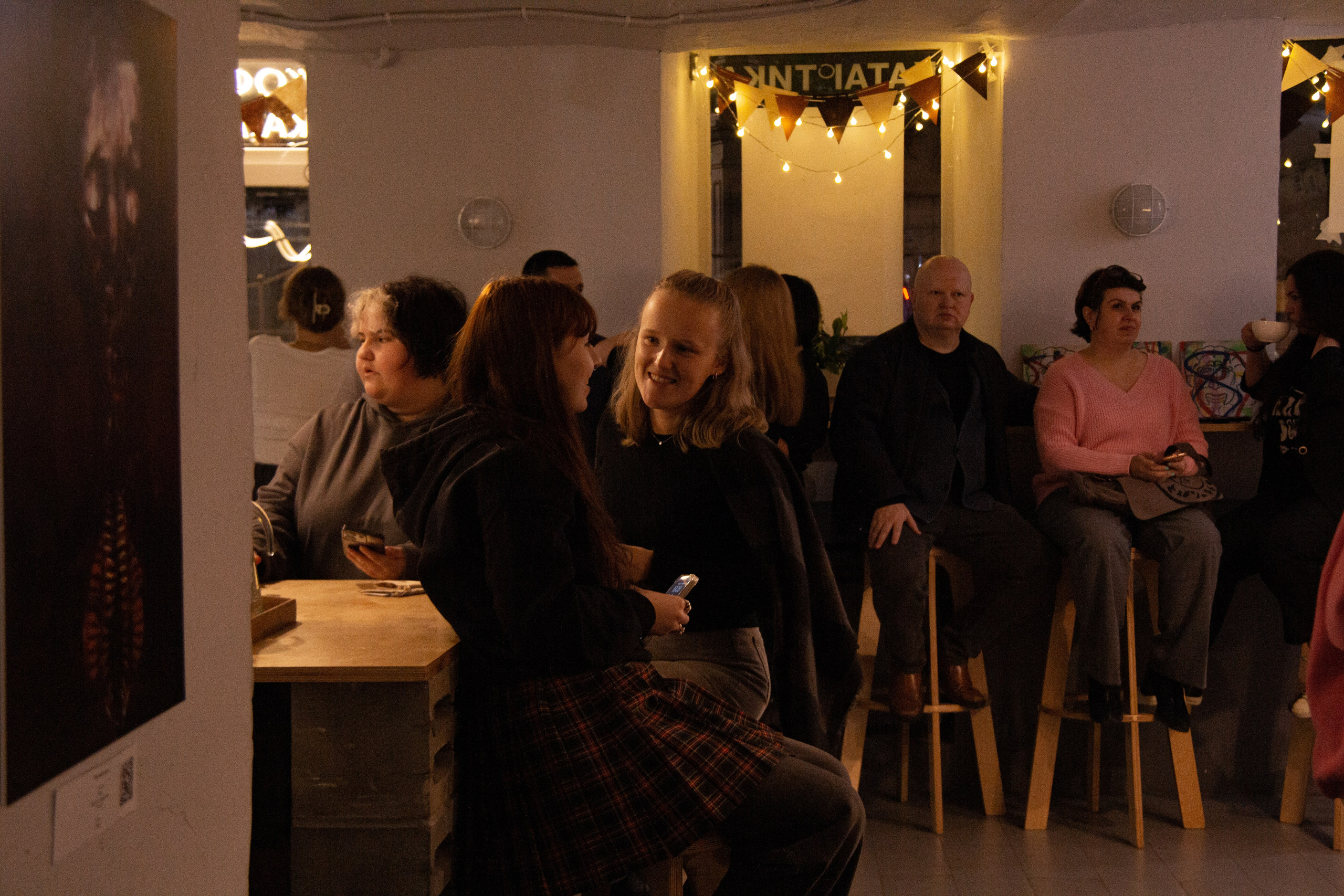 Кофейня Катартика, открытие выставки «Мистика» 3.10.2024. Janie valde | visual artist