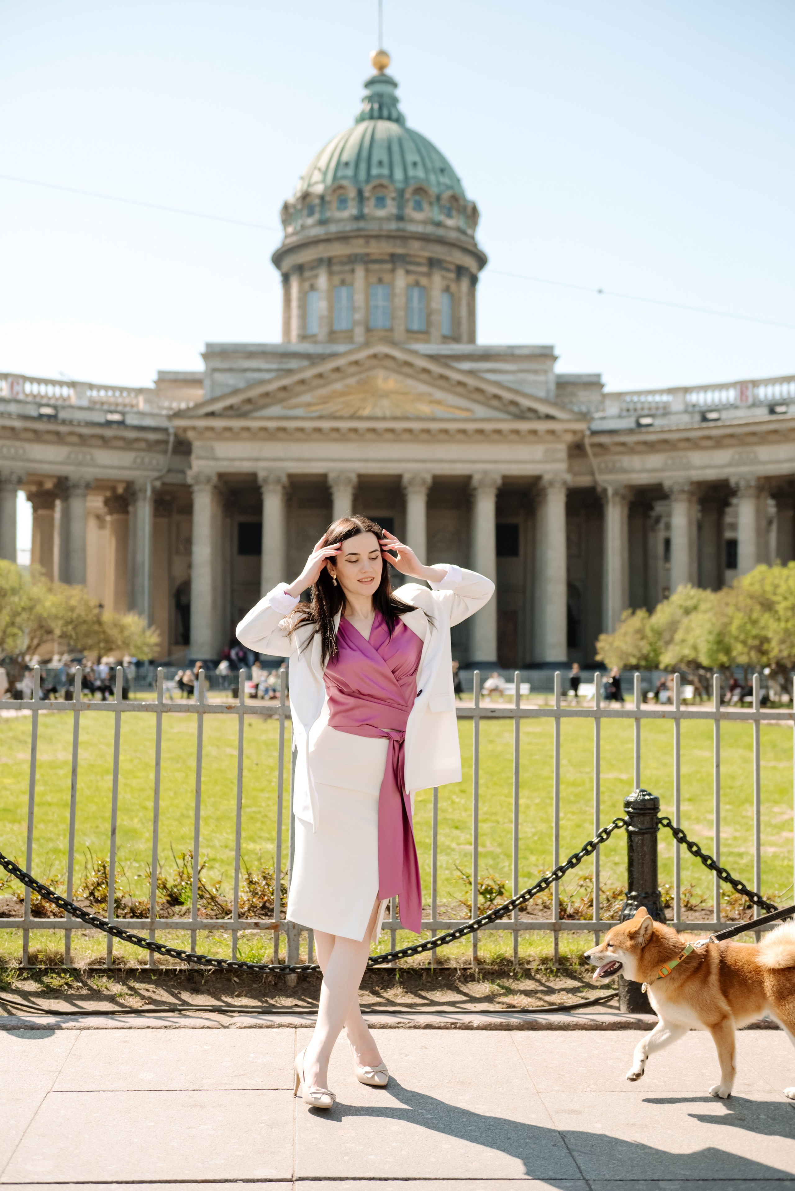Прогулка по городу с Анастасией. Свадебный и семейный фотограф в Санкт-Петербурге (Спб) Елена Худякова