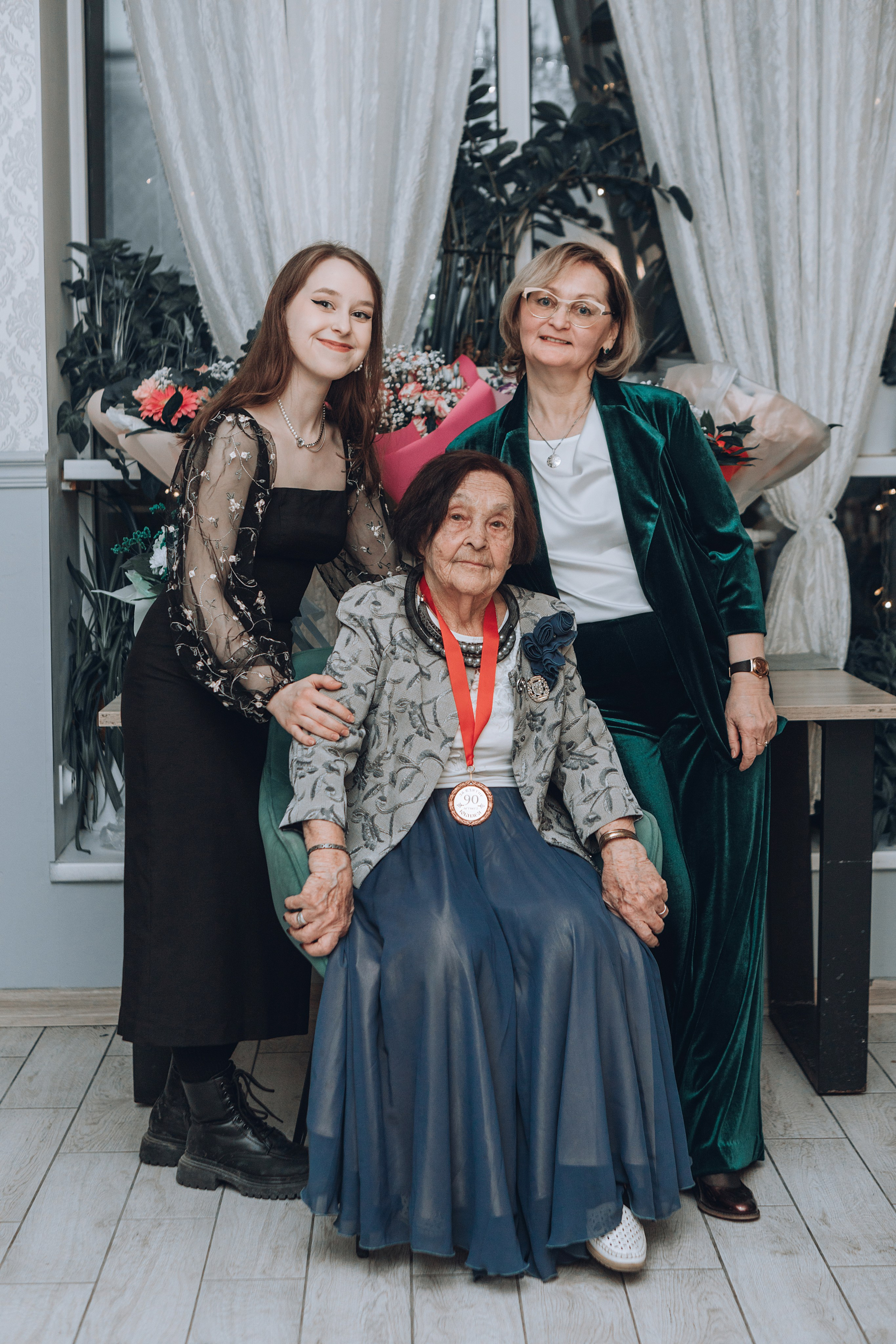 90-летний юбилей Сары Вагаповны. Фотограф в Санкт — Петербурге Анна Конофало