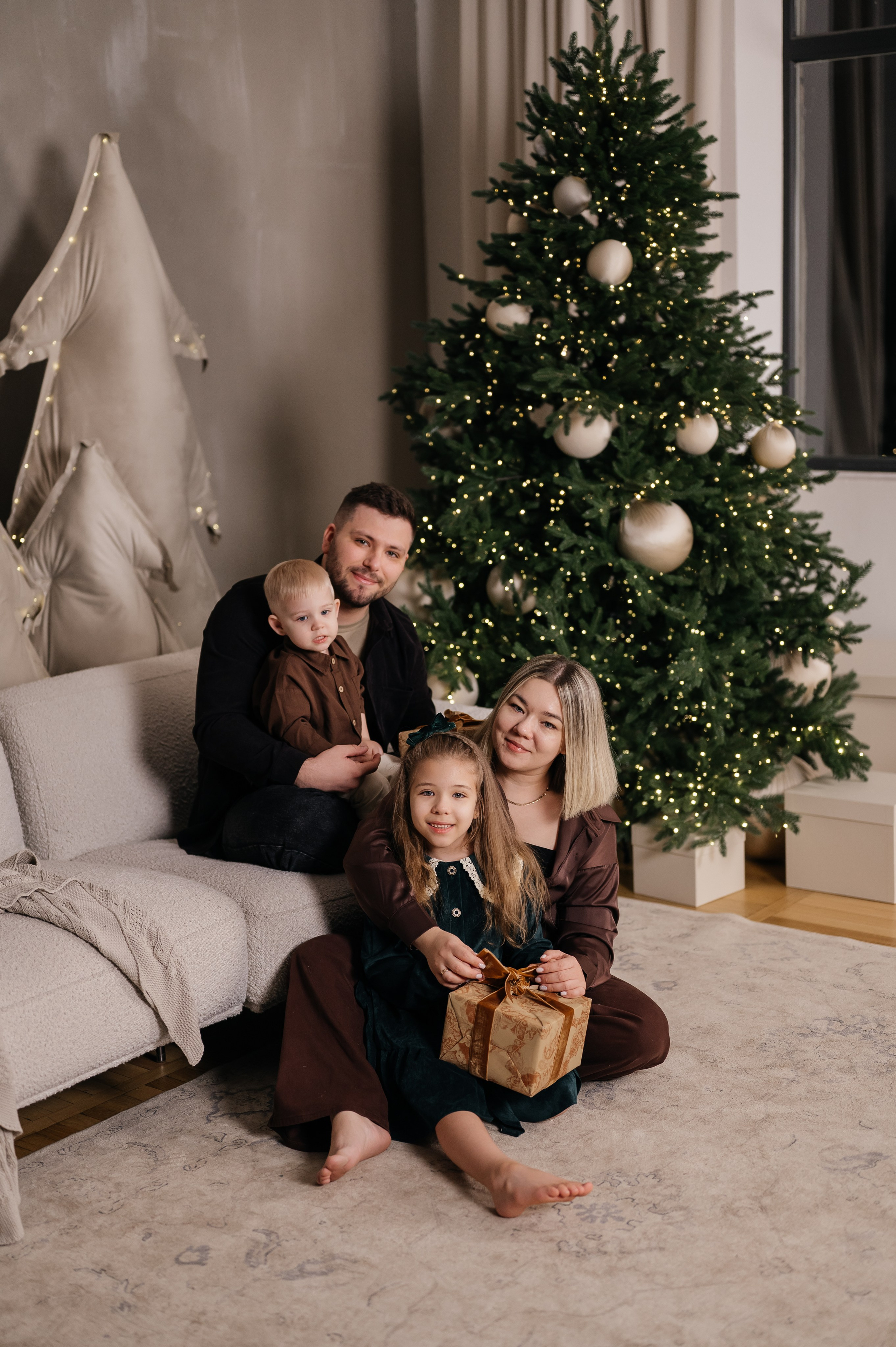 Новогодняя фотосессия. Свадебный и семейный фотограф в Краснодаре Алина Мельник