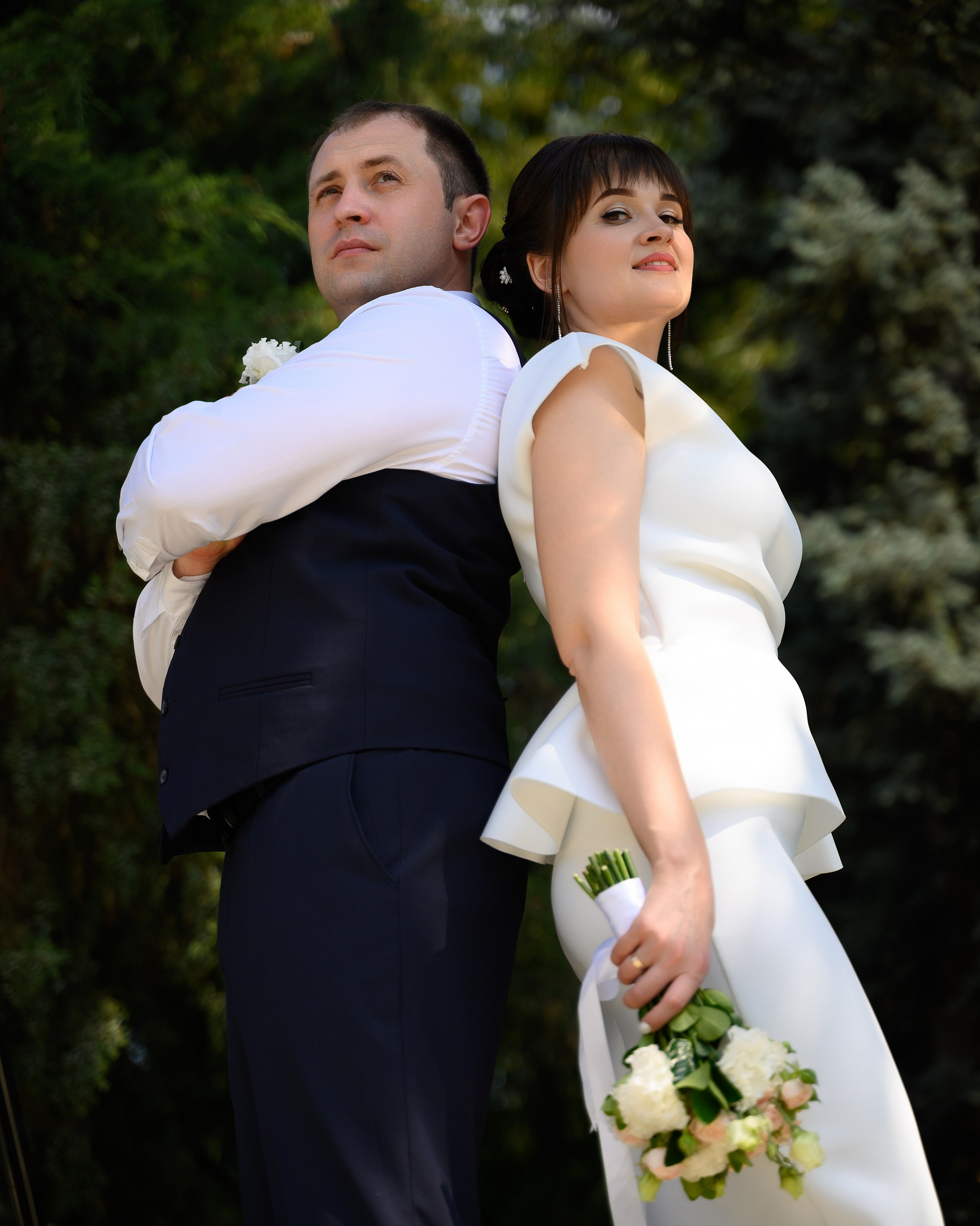 Свадебная фотосессия Евгения и Алены. Свадебный и семейный фотограф в Краснодаре Владимир Курашев