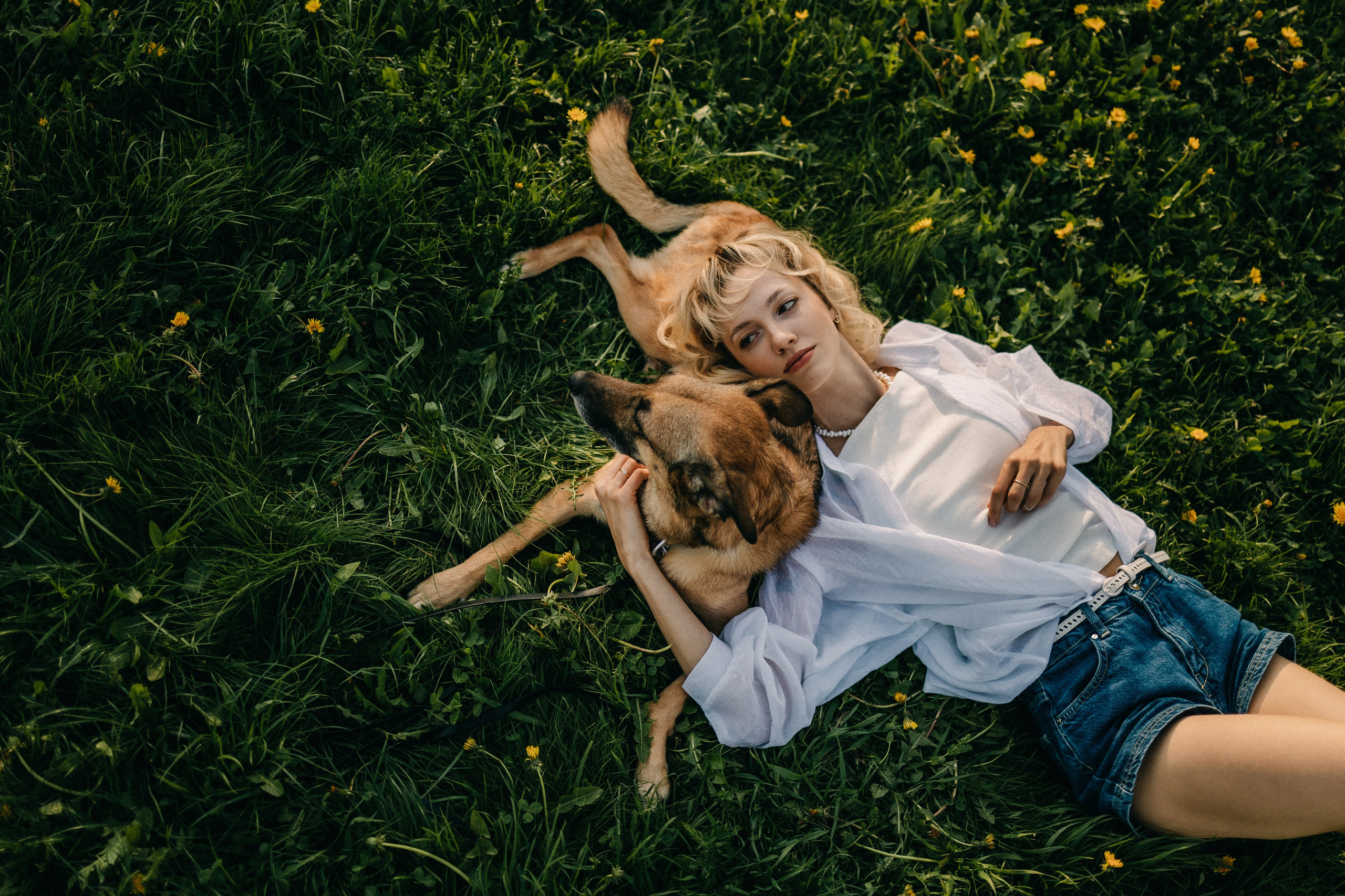 Алёна и Тея. Фотограф-анималист Ксения Воробьева, Москва