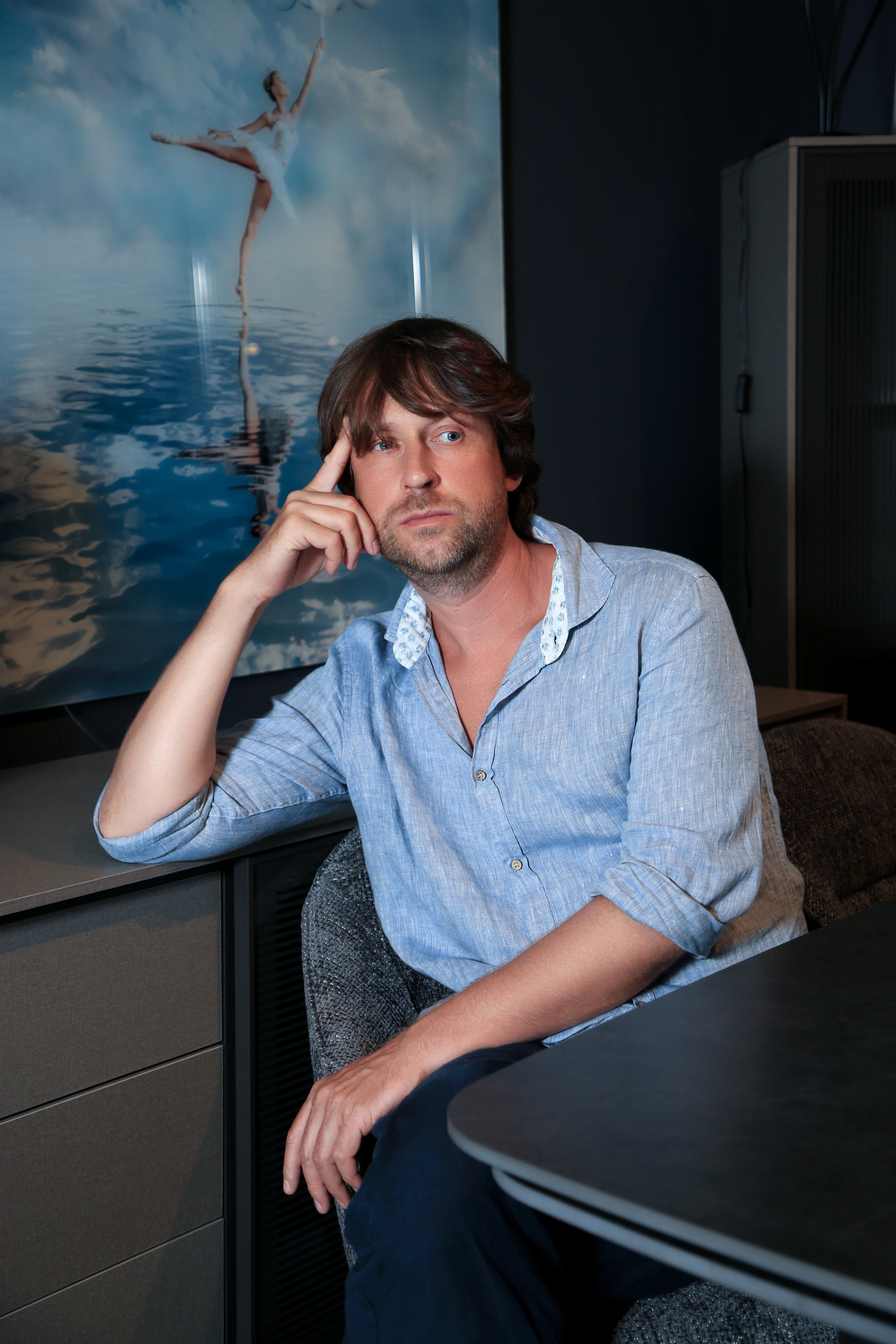 Съёмка для журнала. Фотограф Сергей Мединов