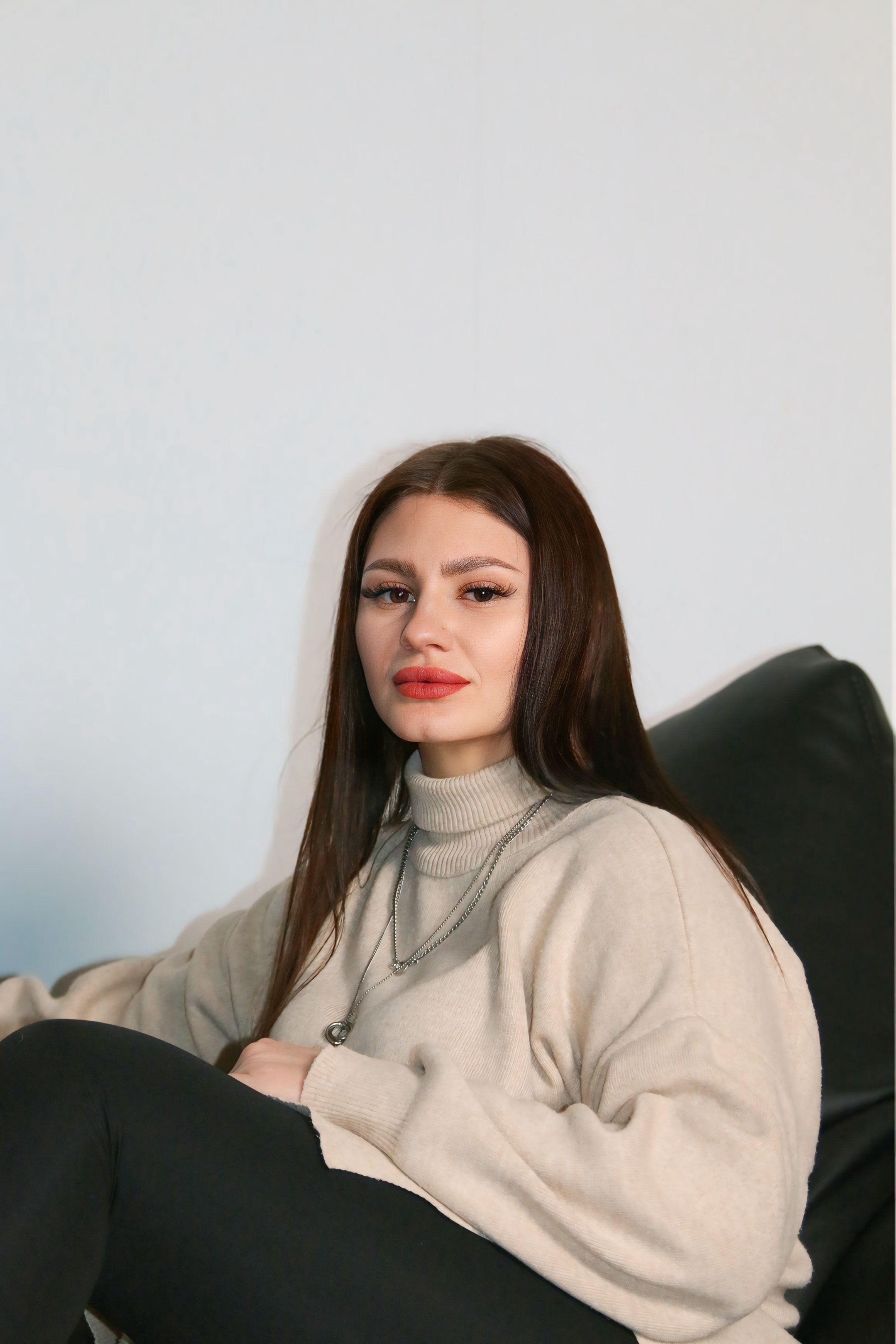 Новогодняя фотосессия мамы с сыном