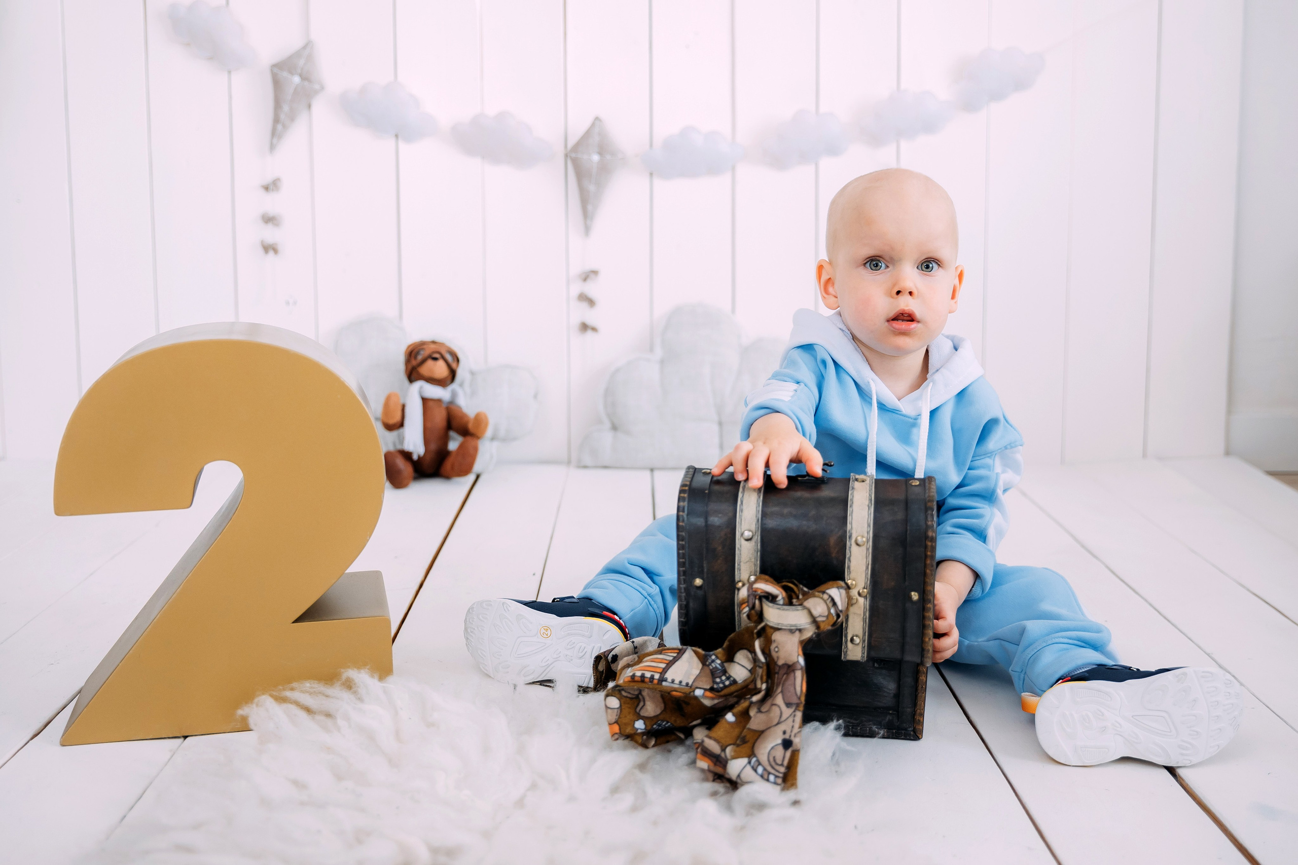 2 годика в студии. Семейный и репортажный фотограф в Иркутске Людмила Лиханская