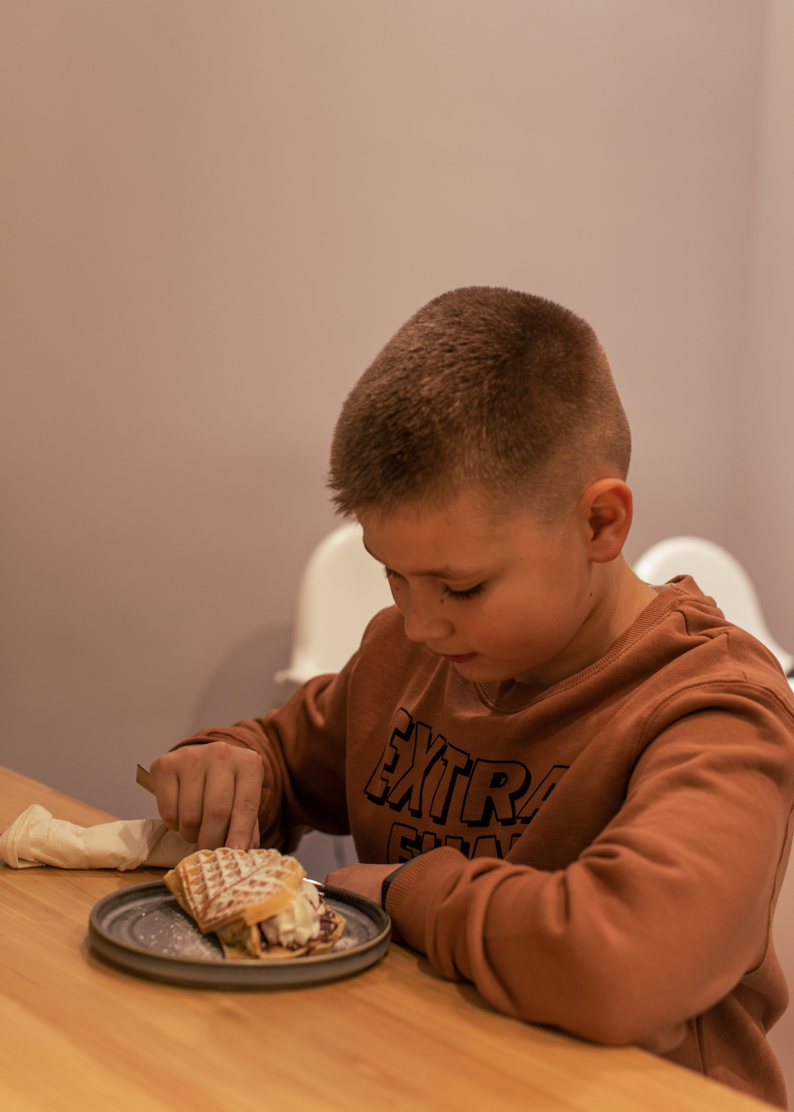 Съемка для кафе Vaffel. Женский фотограф в Москве и МО