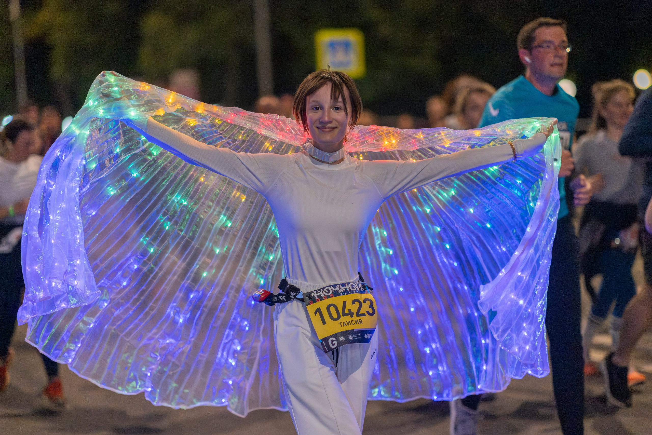 Ночной забег 2025. Фотограф Сергей Ловкий