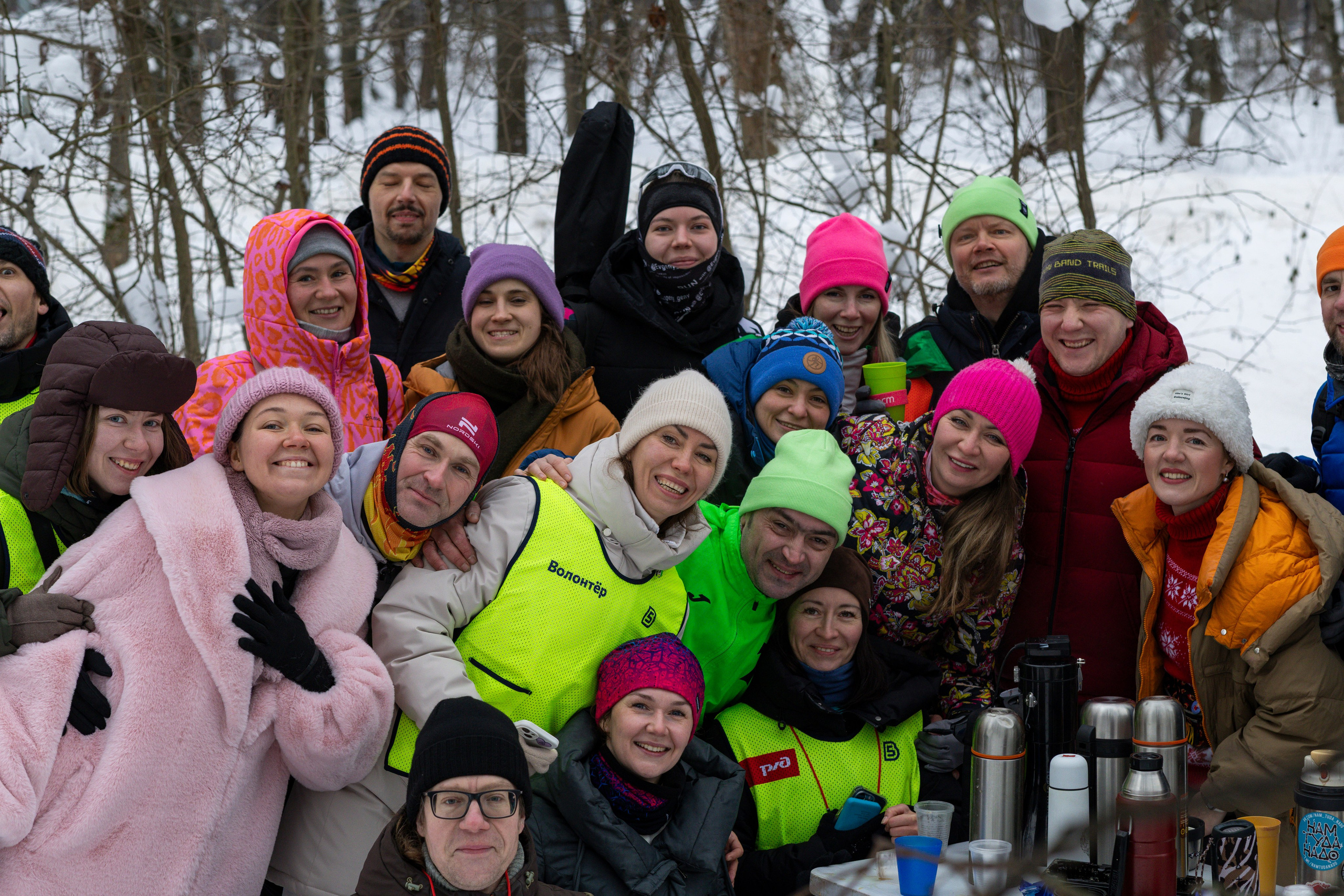 196 забег 5 вёрст в Тушино, 17.01.26. Фотограф Сергей Ловкий