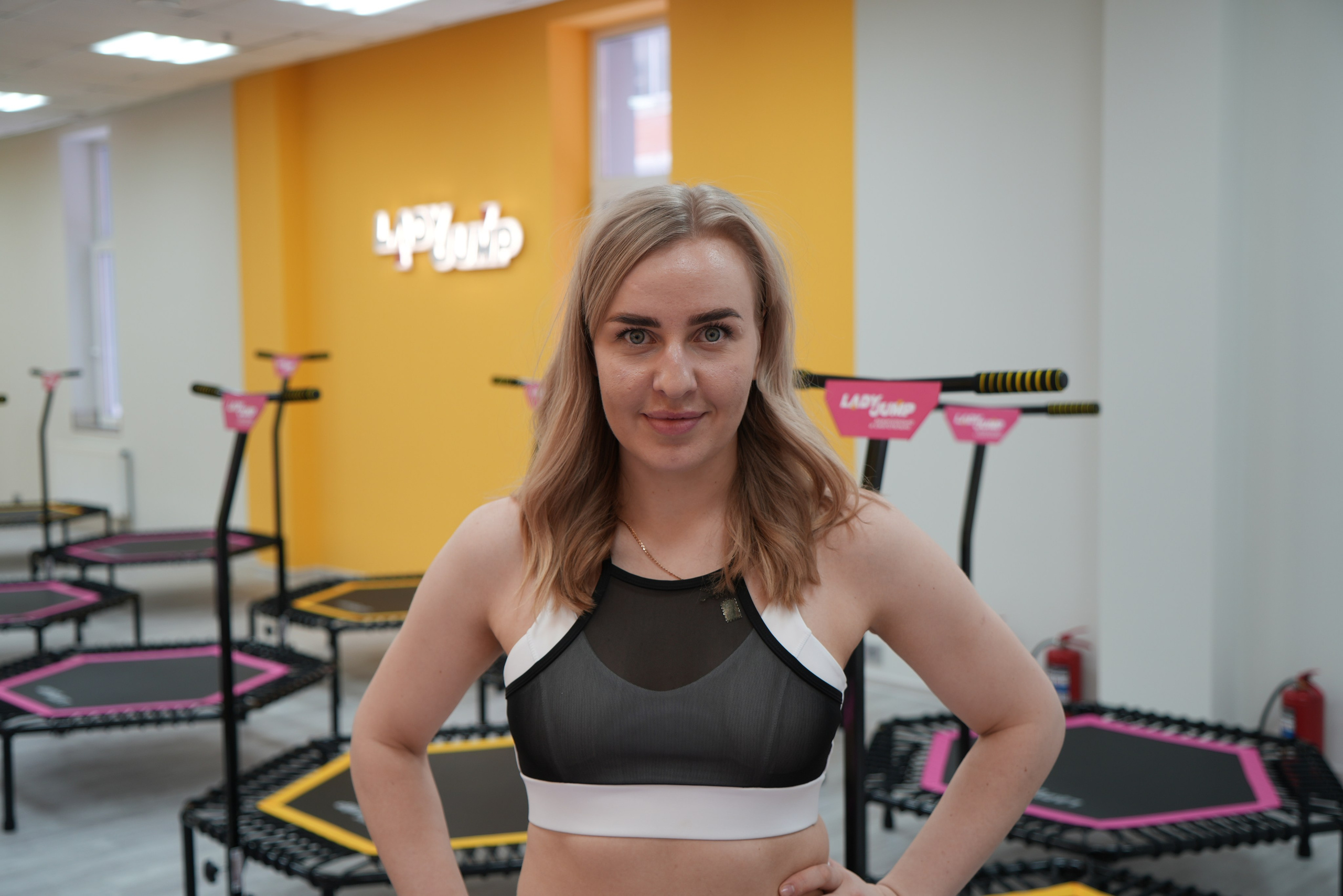 Открытие батутного центра «Lady Jump». Видеограф и Фотограф в Москве