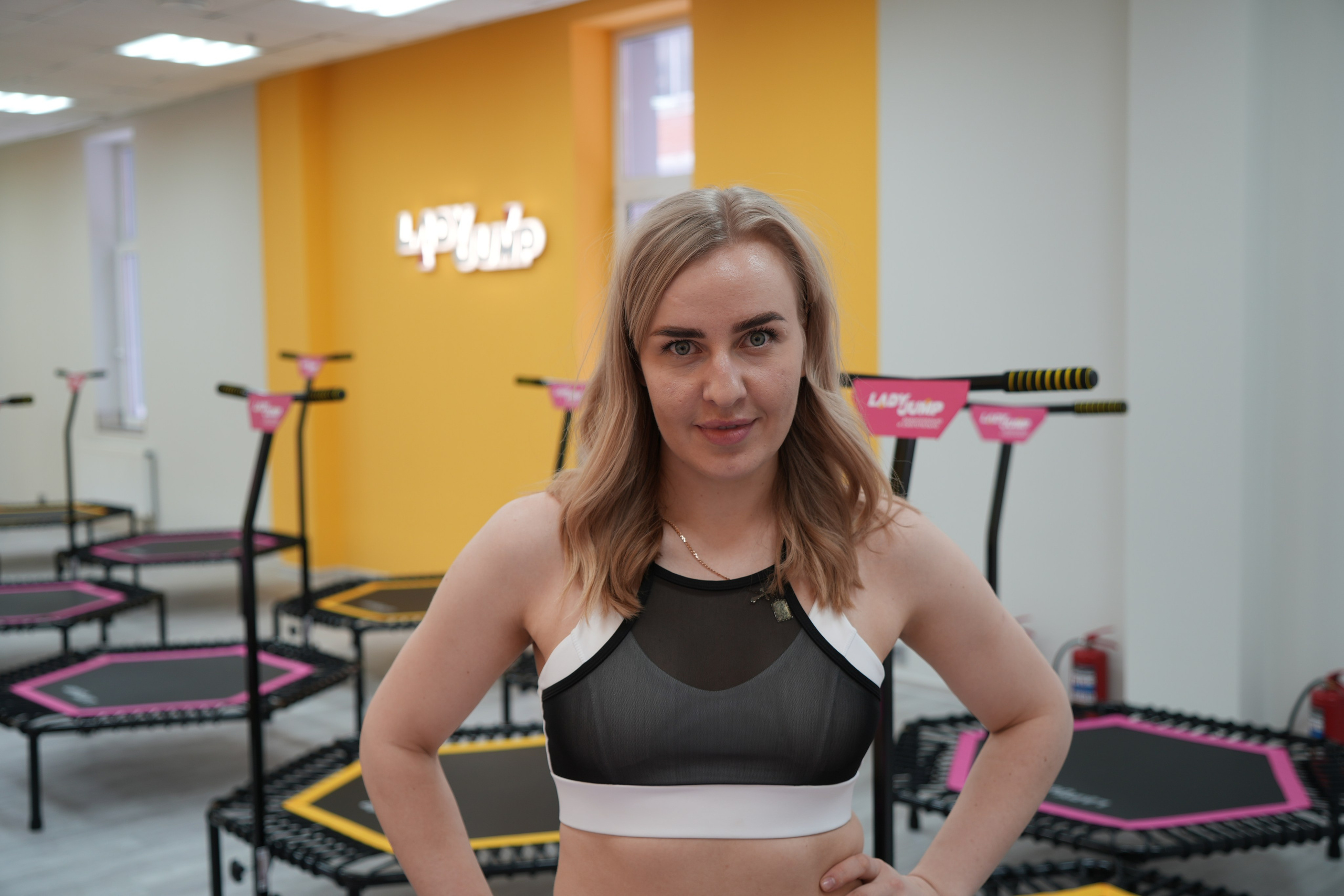 Открытие батутного центра «Lady Jump». Видеограф и Фотограф в Москве