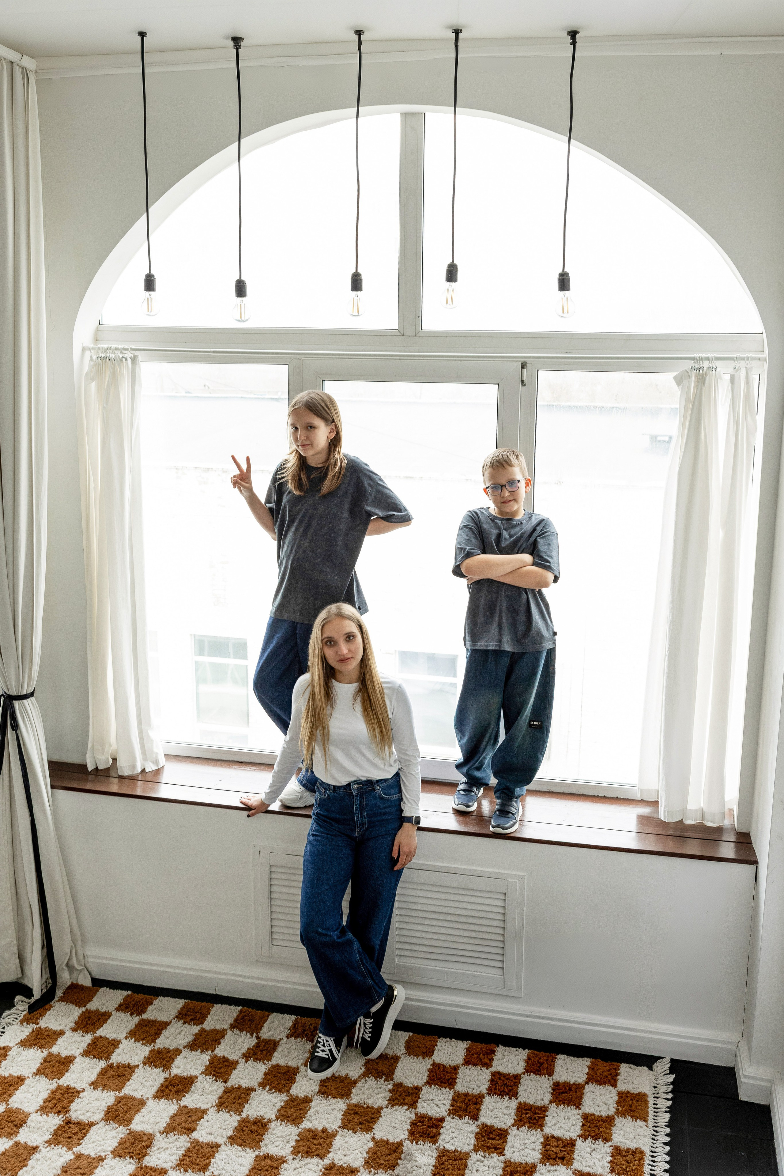 Мама и дети. Фотограф Екатерина Голицына