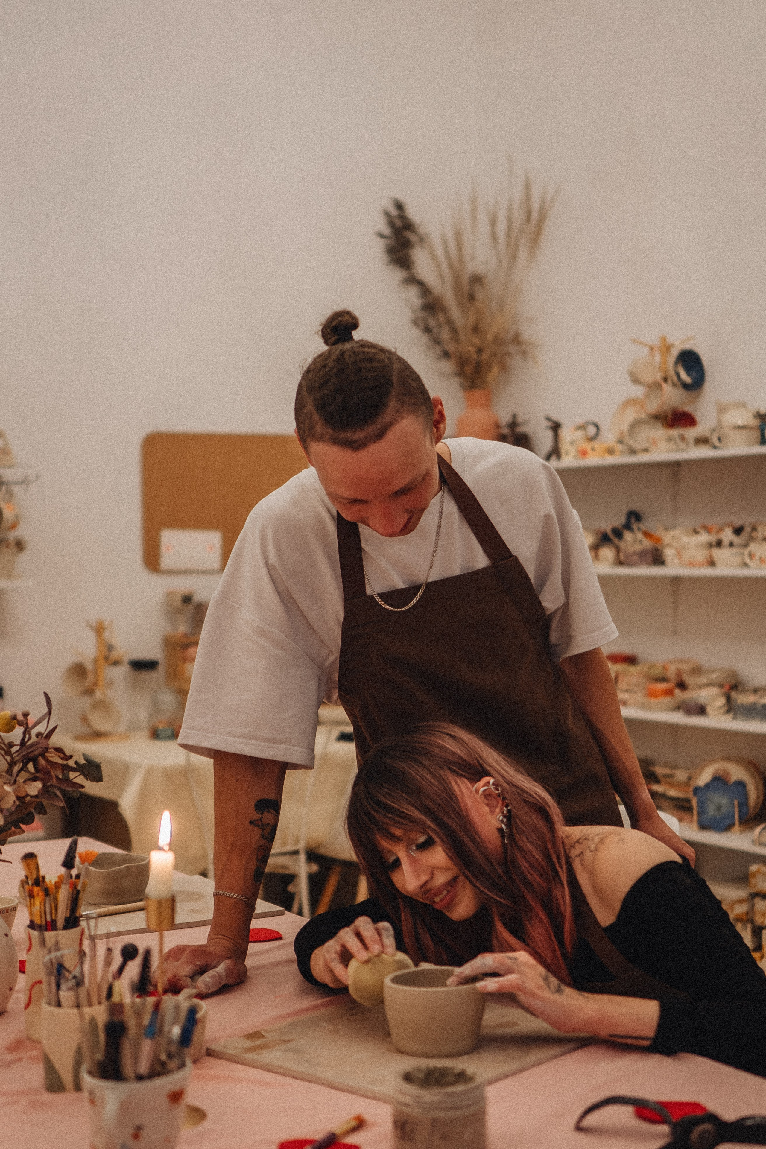 СВИДАНИЕ В ГОНЧАРНОЙ МАСТЕРСКОЙ. Профессиональный фотограф, Санкт-Петербург — Виктория Богомолова