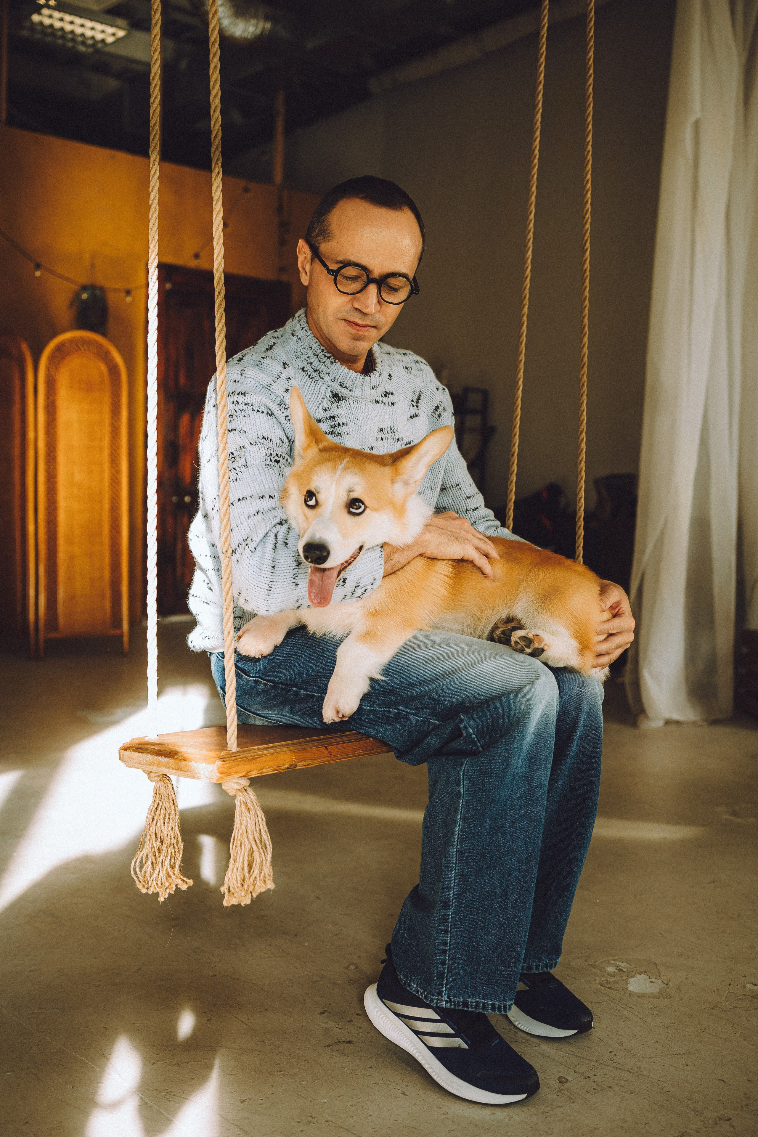 Наталья, Евгений и Мерлин