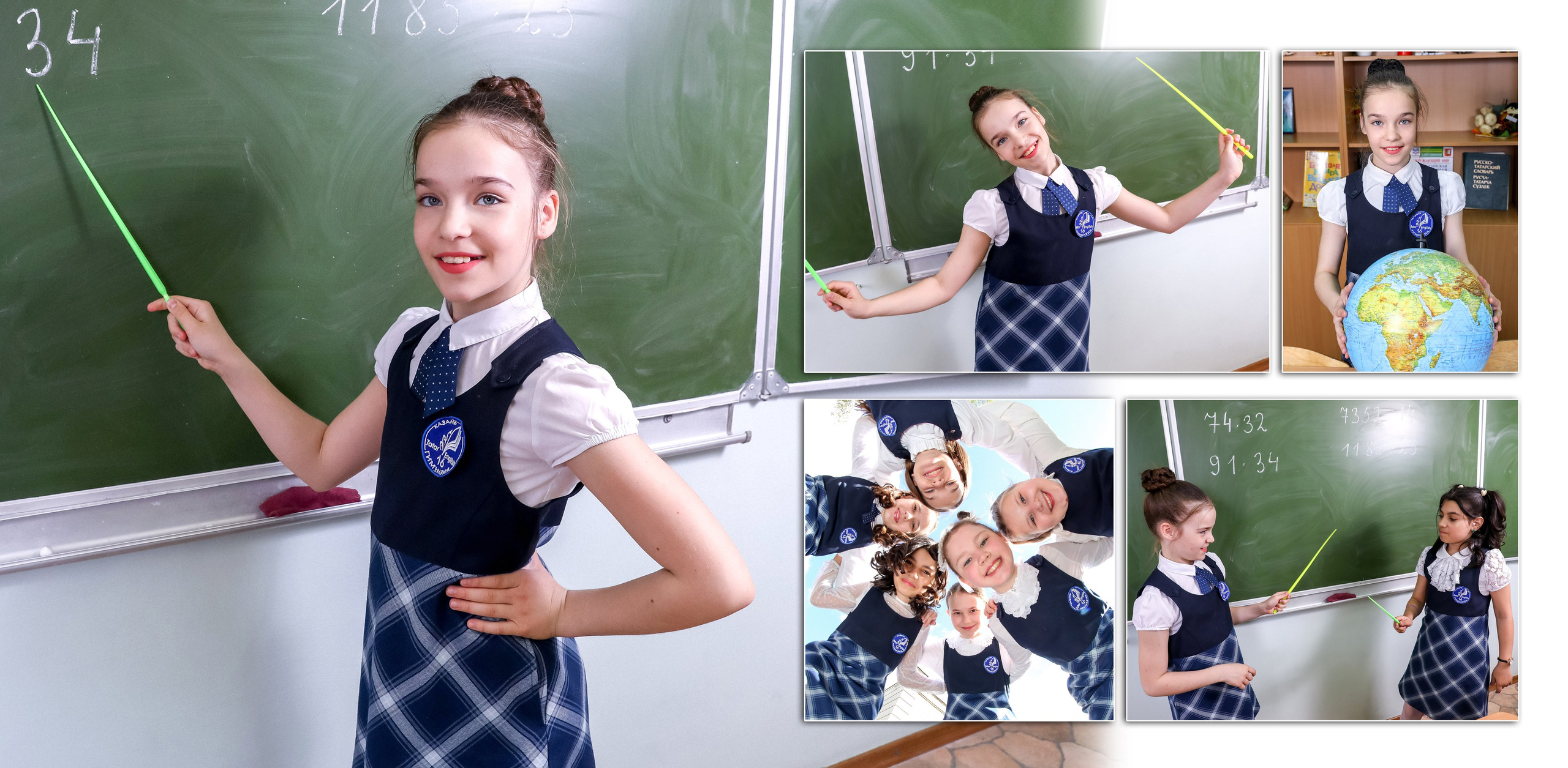 Варианты альбомов для 4 класса. Выпускные альбомы в Казани фотограф Сергей Жегалов