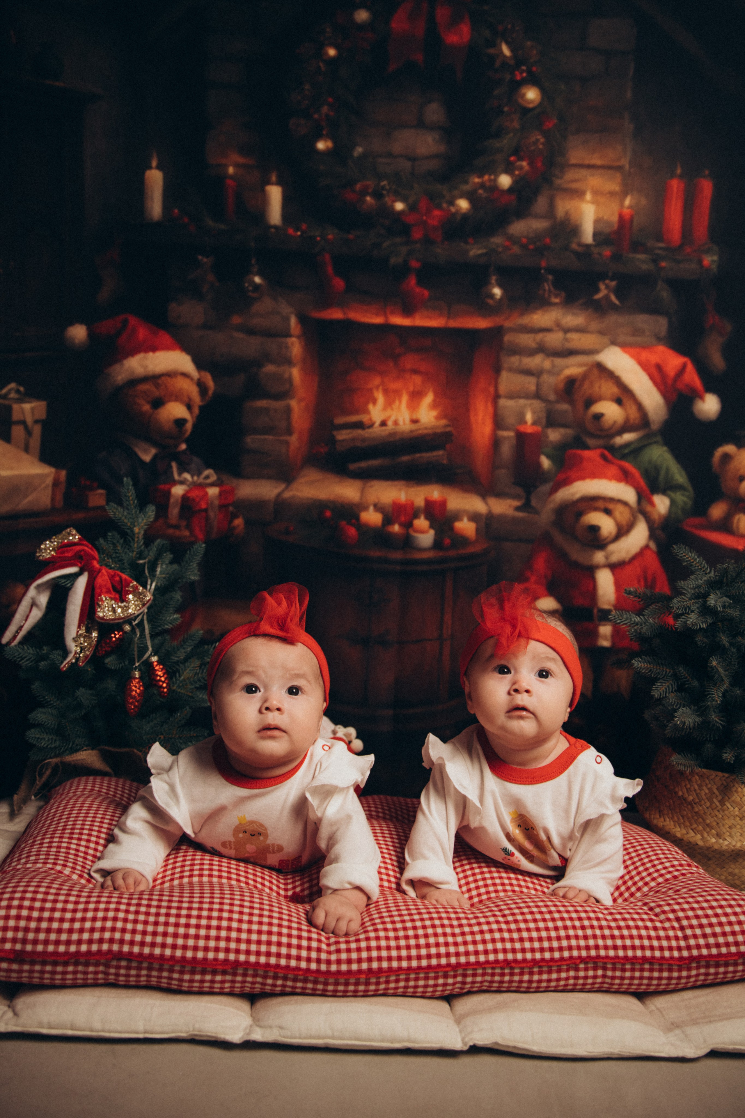 Лилиана и Розалина. Евгения Горбунова фотограф новорожденных в Новом Уренгое