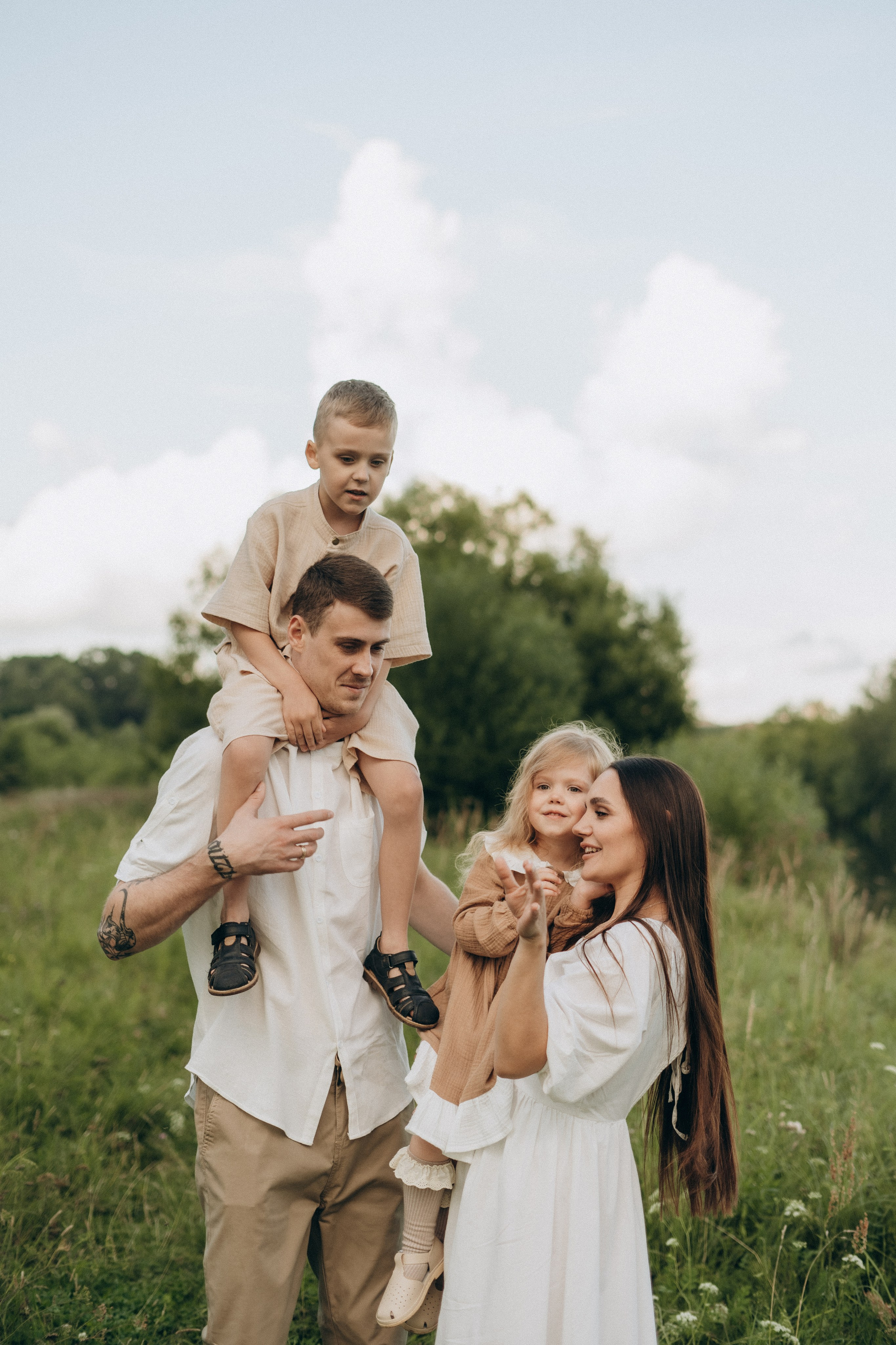 Семейная фотосессия Москва. Фотограф Москва Виктория-Антуанетта