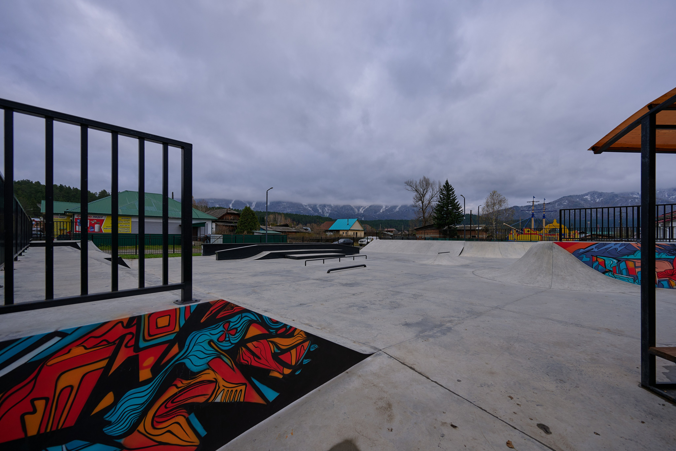 Манжерок скейт парк Замятин. Фотограф Опыт Качество Скорость Горный Алтай Барнаул