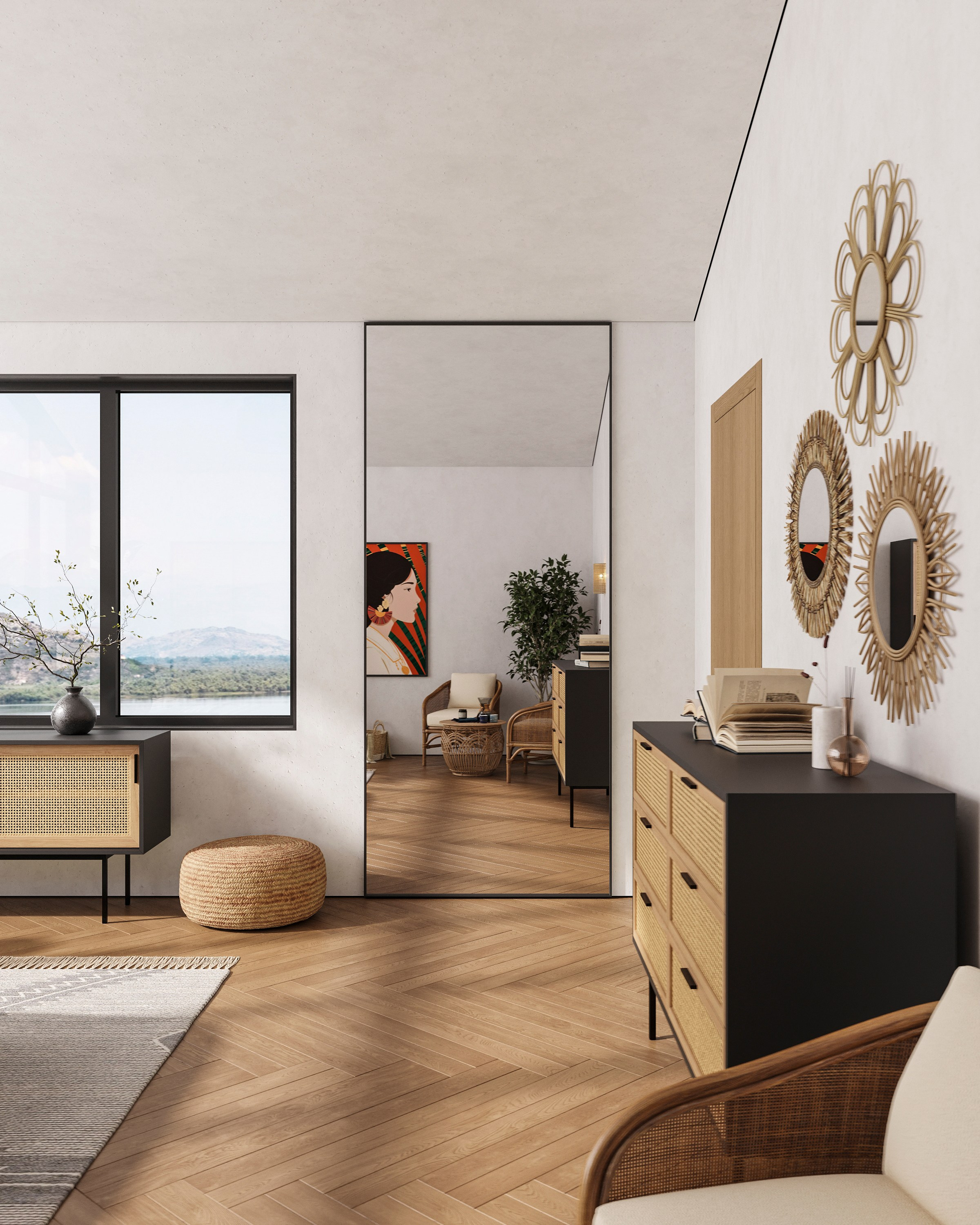 COASTAL SUITE | CONCEPTUAL PROJECT. Interior Visualization by Valerie Stetyukevich