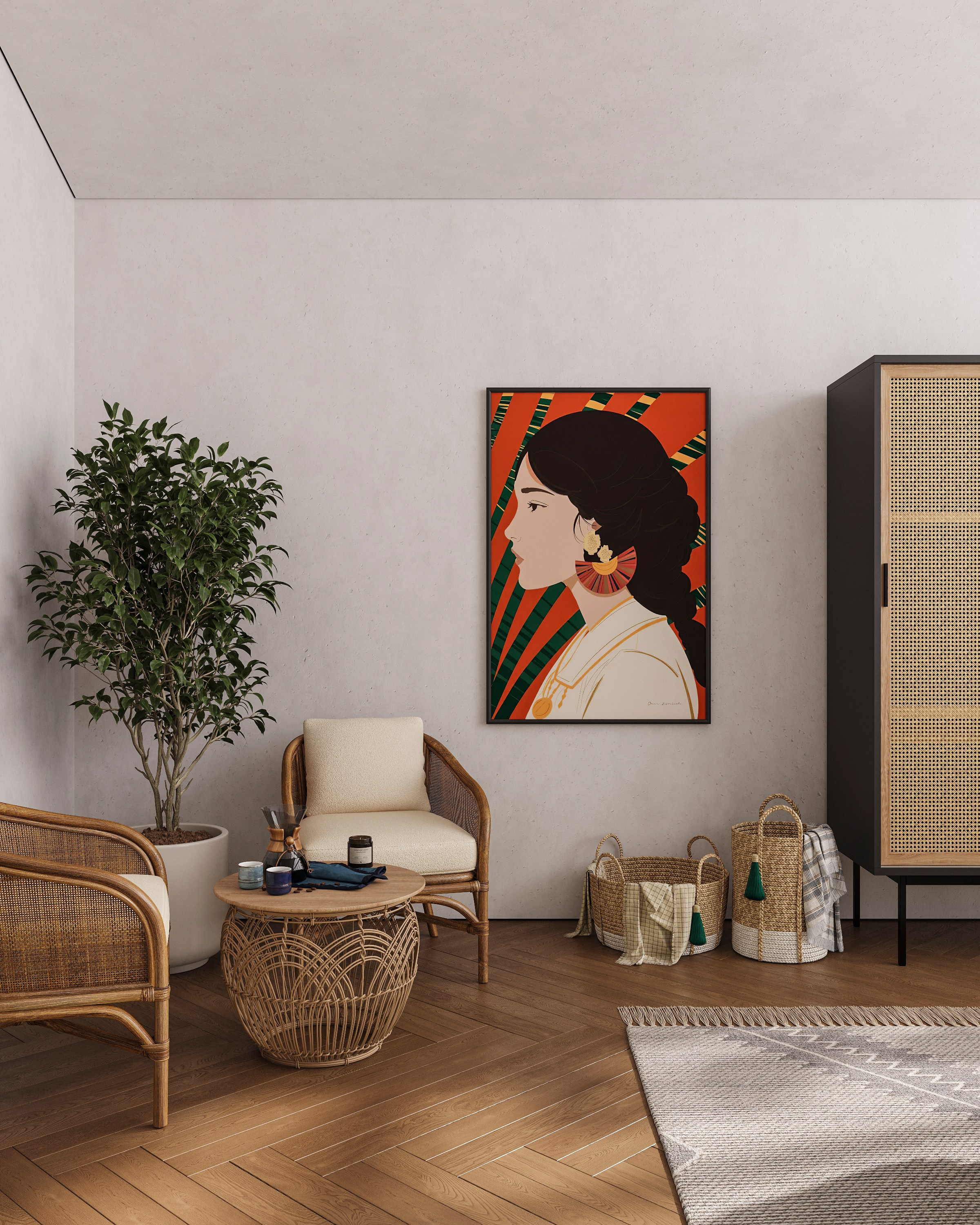 COASTAL SUITE | CONCEPTUAL PROJECT. Interior Visualization by Valerie Stetyukevich