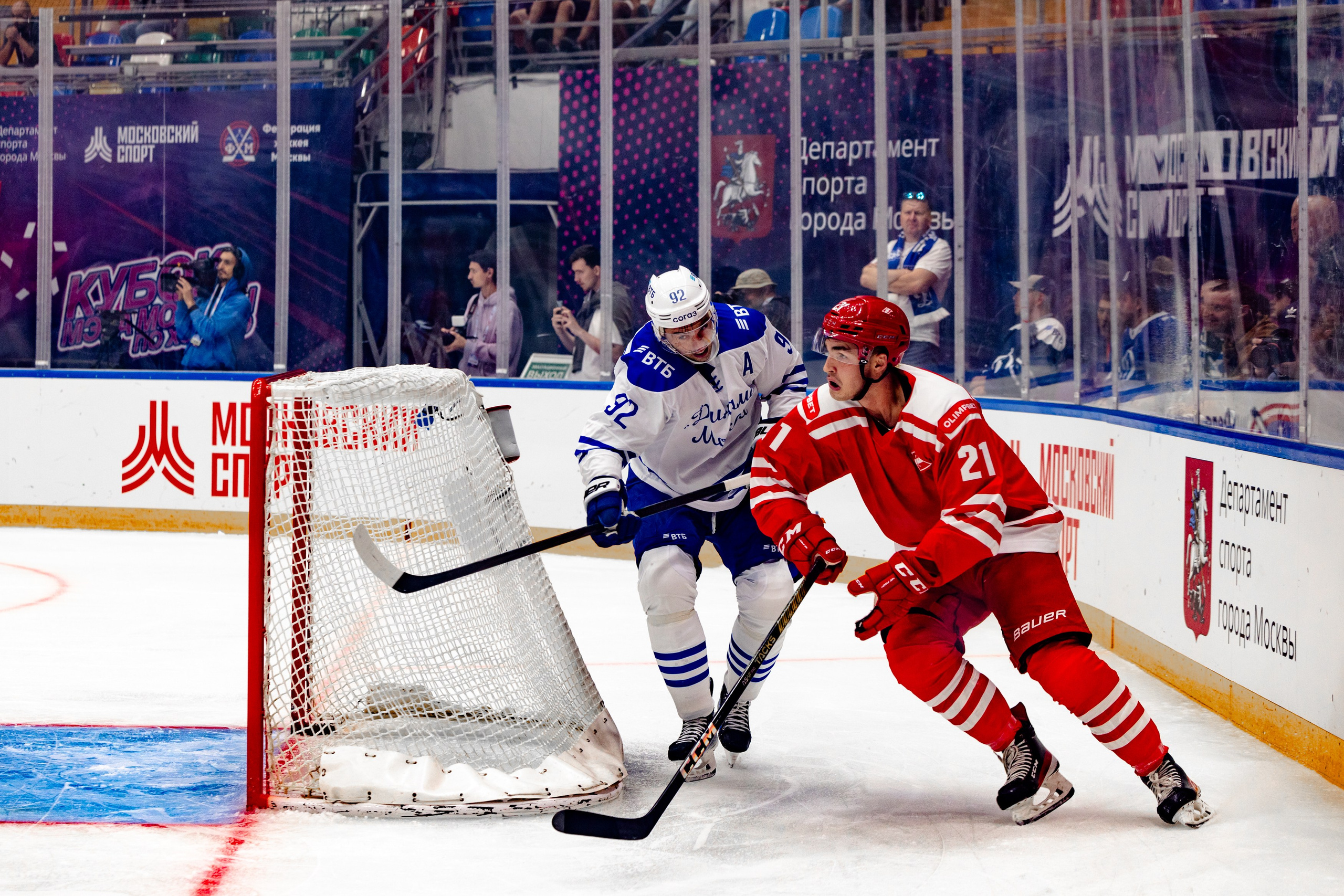 Кубок мэра Москвы по хоккею 2024. Виктория Зудина — фотограф в Москве