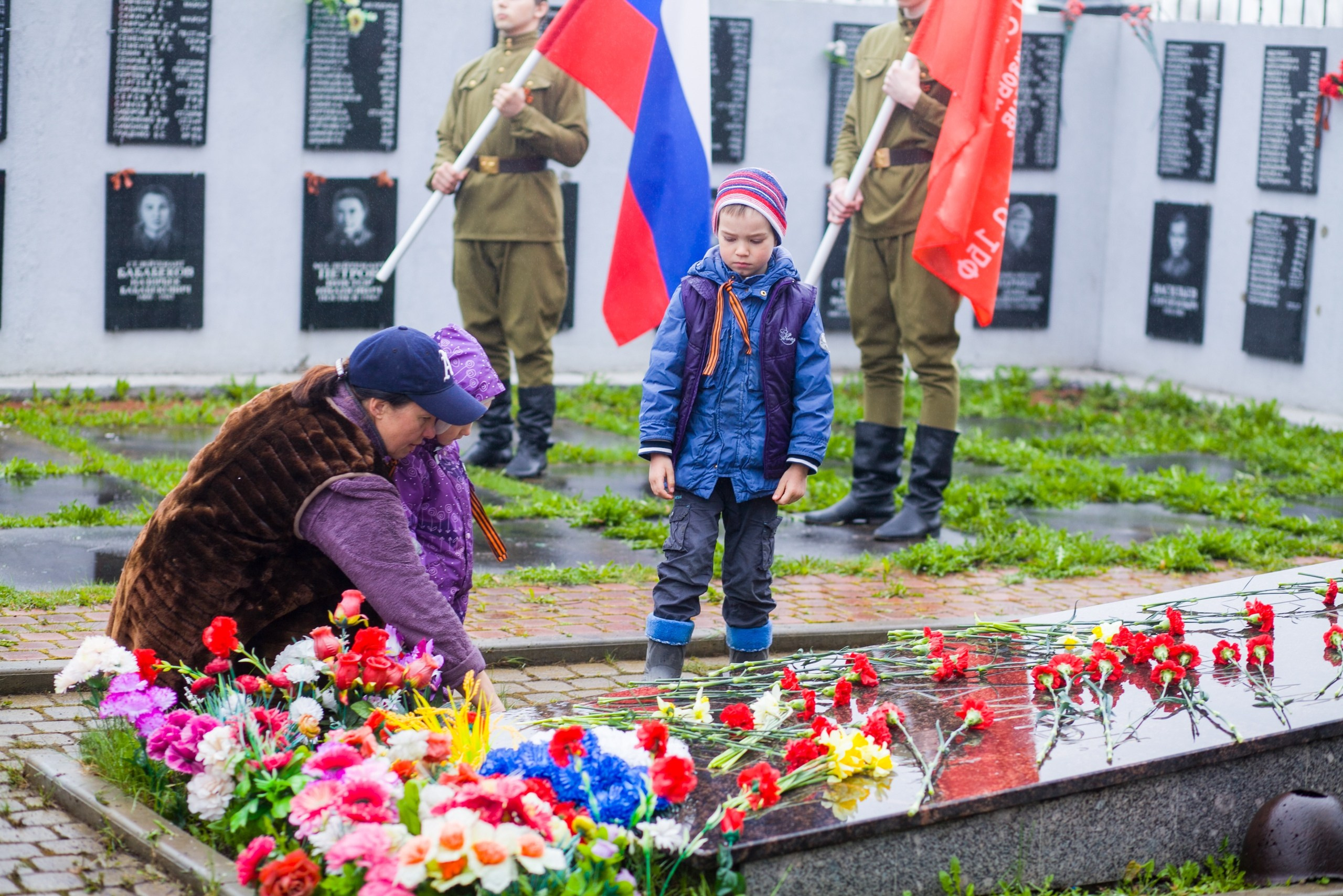 Общий вид захоронения. История Назиевского городского поселения