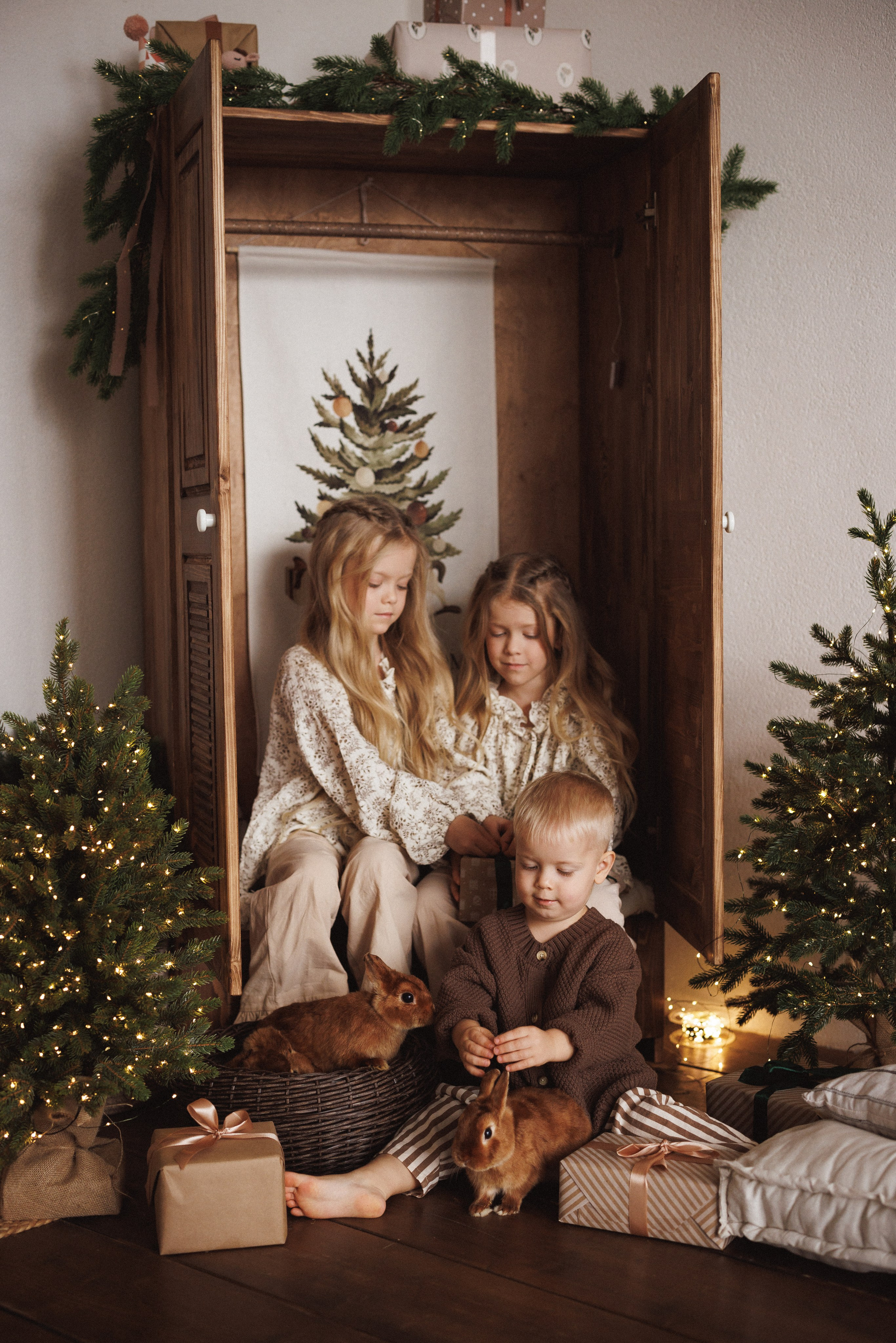 Новогодняя фотосессия в фотостудии «Mestone», город Краснодар. Семейный и детский фотограф в Краснодаре Анна Трашкова